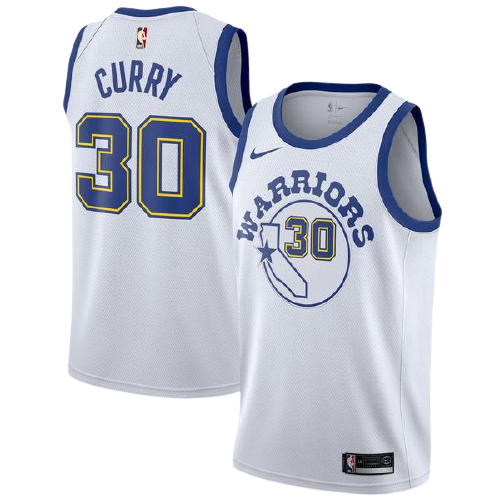 City Edition Stephen Curry #30 Golden State Warriors Basketball jersey White 