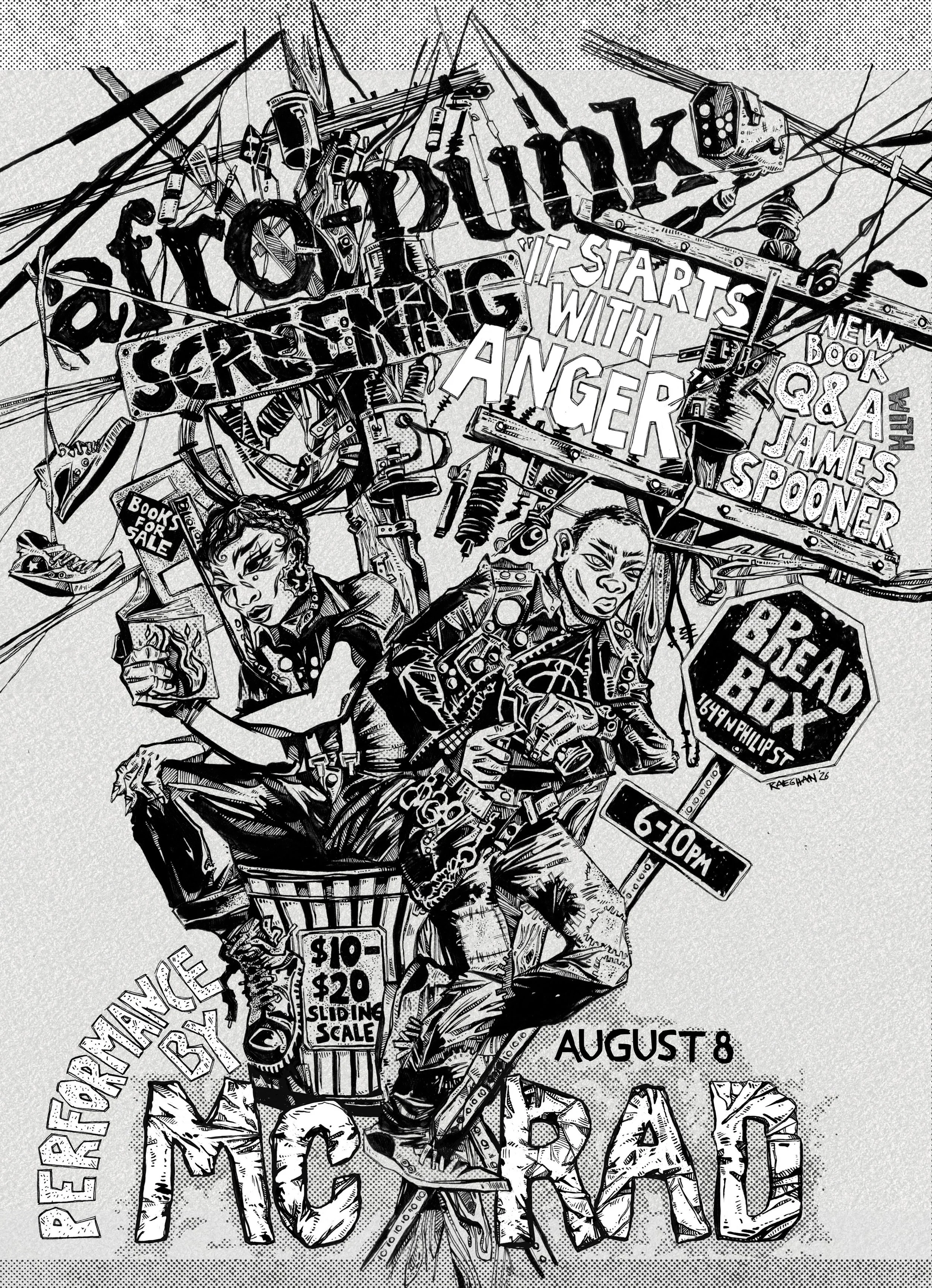 2026 Philadelphia Afro-punk screening w/ James Spooner, featuring McRad