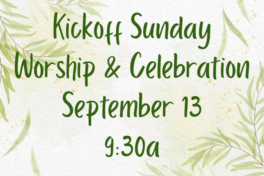 Kickoff Sunday &amp; Ministry Fair