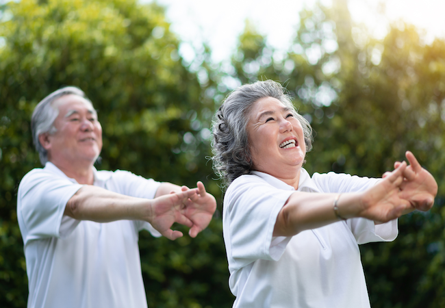 Senior strength training
