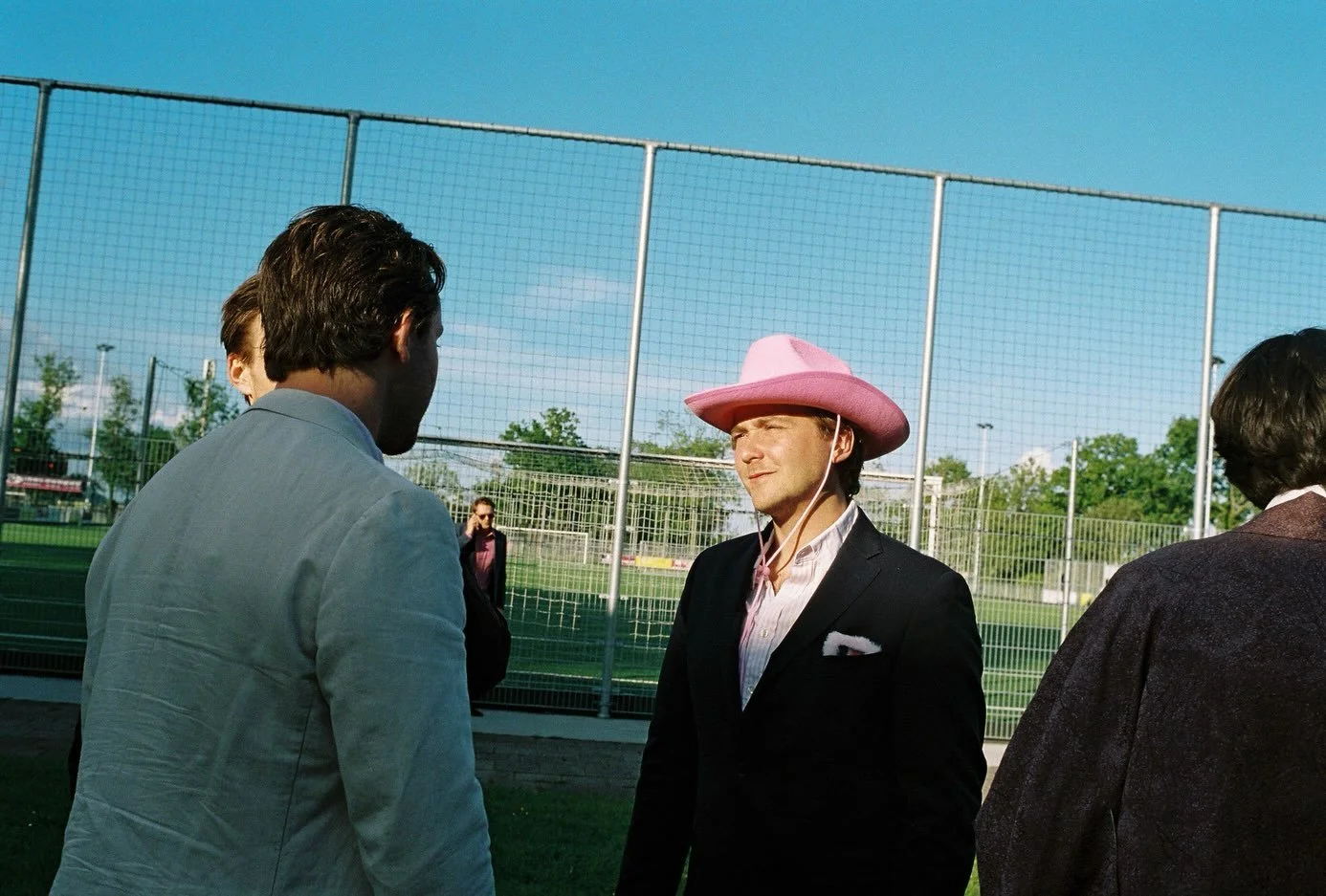 Dress code for the day: Sar&agrave; perch&eacute; ti amo. Dress code for the evening: Pink Summer. A very good party this was, as you can imagine. 

#onfilm