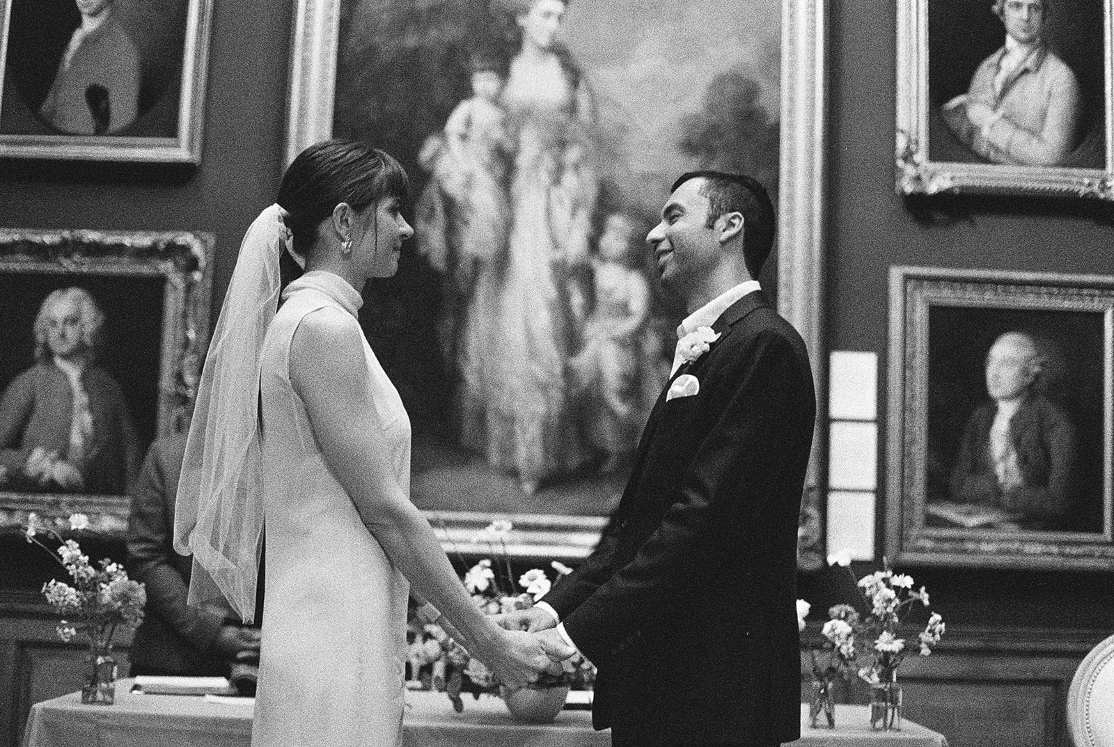 Wedding at Soane Gallery at Dulwich Picture Gallery