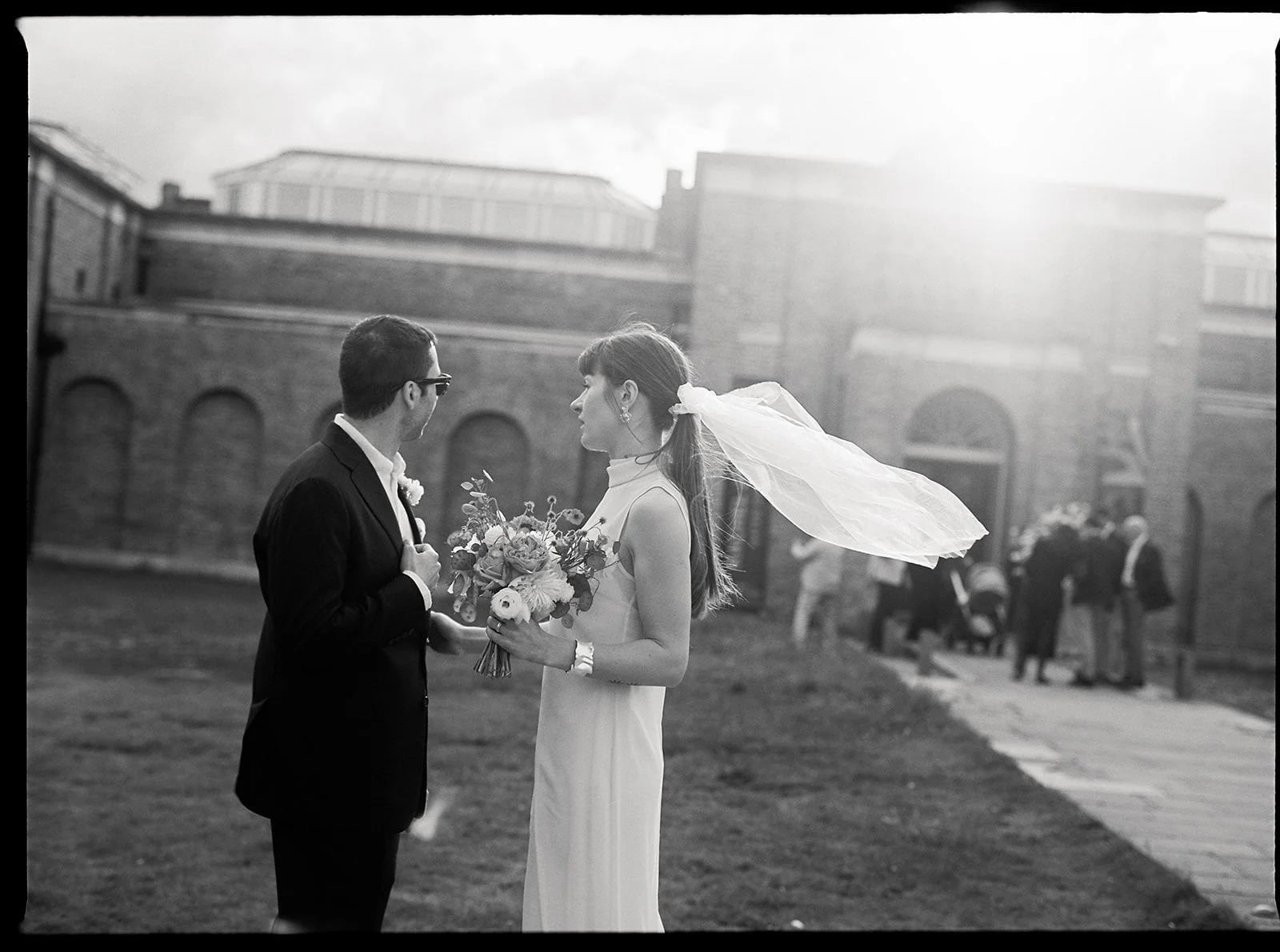 A Wedding in Dulwich Picture Gallery.