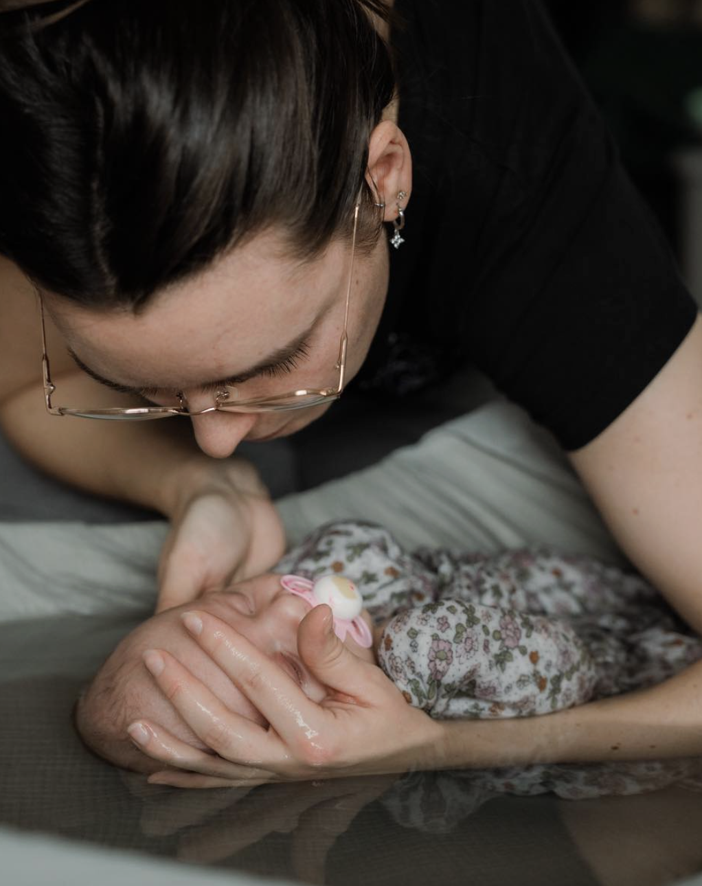 bain enveloppé bébé lyon