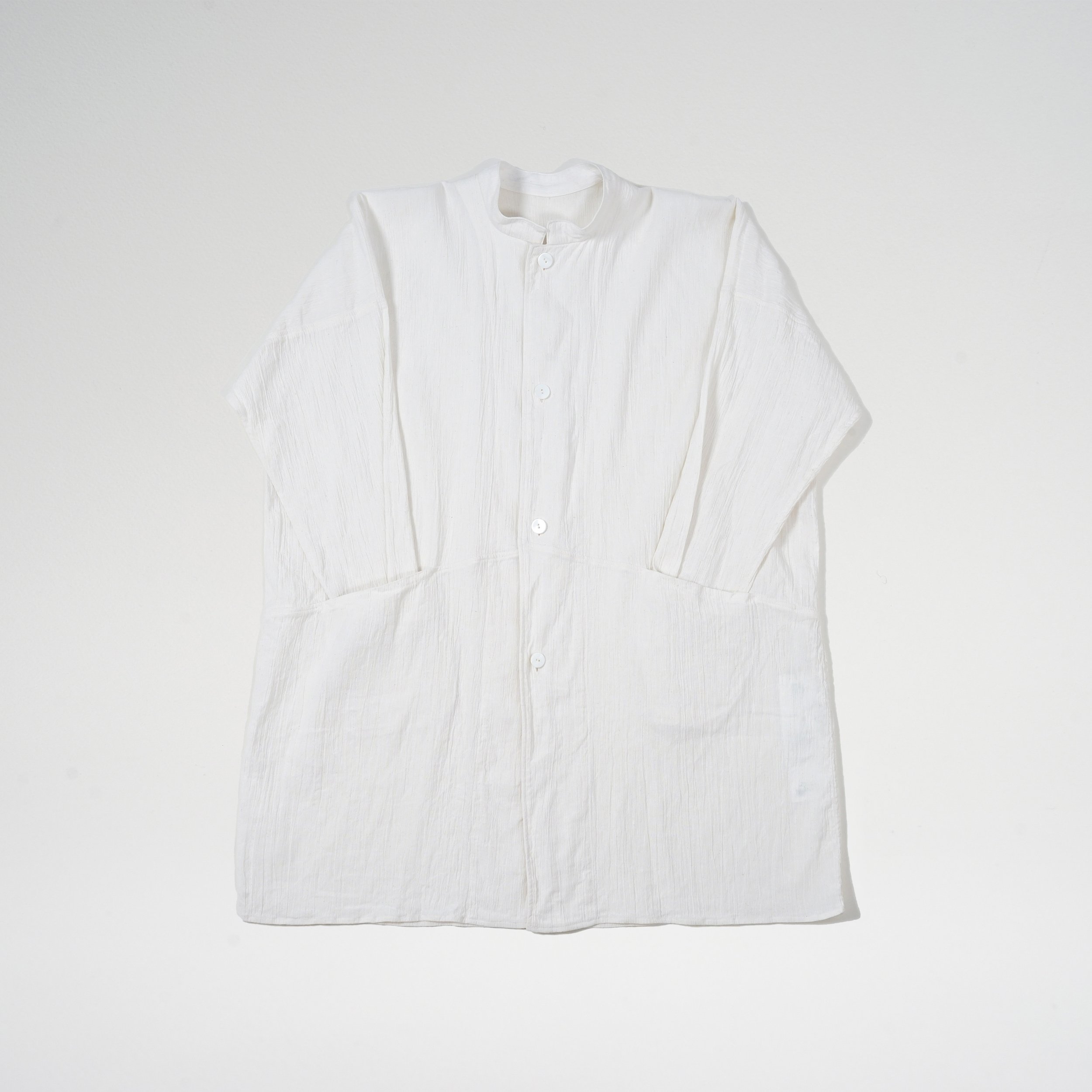 Strong-Twist Hemp Cotton Coat|MITTAN
