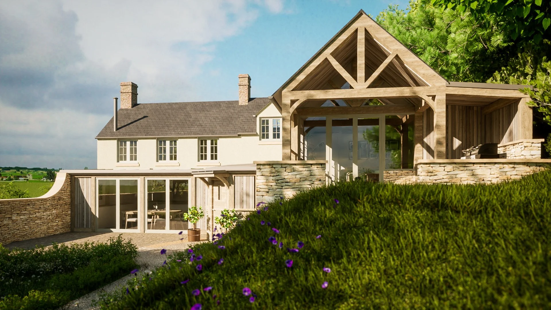 Cottage Refurbishment & Extensions | Joshua Hovey Architects Ltd