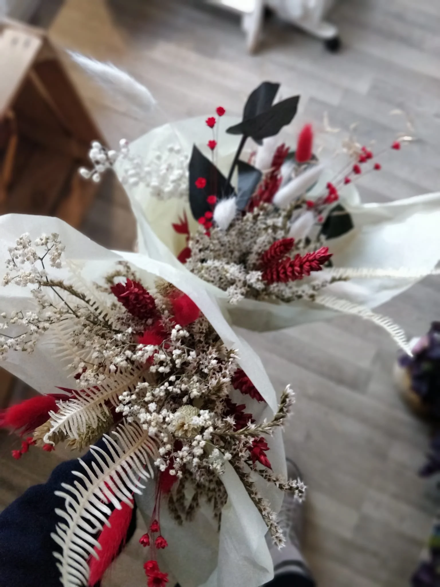 Small dried flower bunch - Christmas