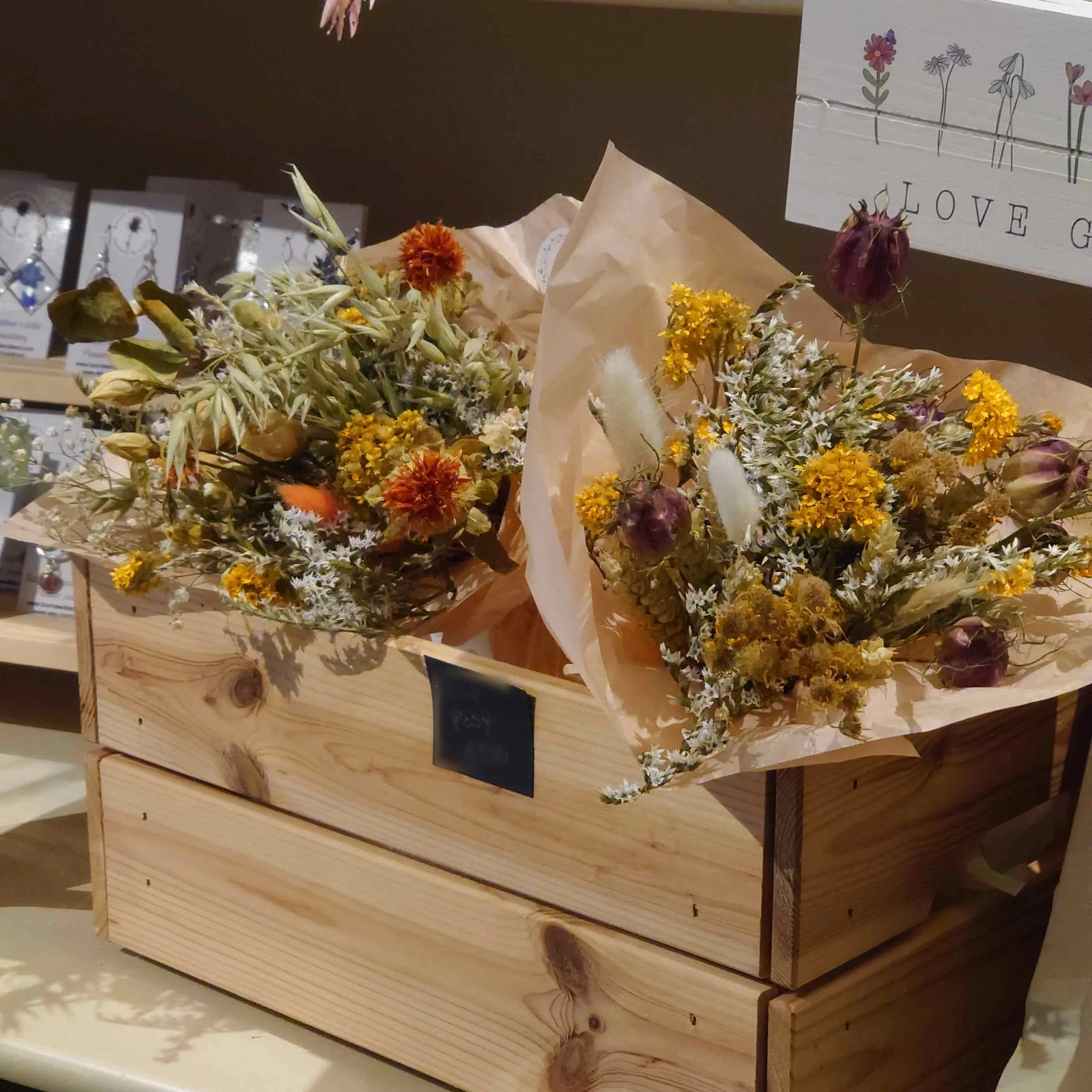 small dried flower bunch by Willow