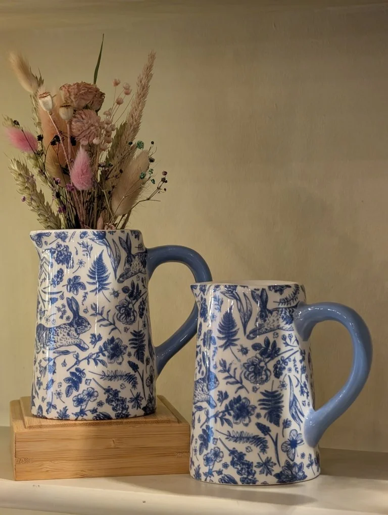 blue hare jug