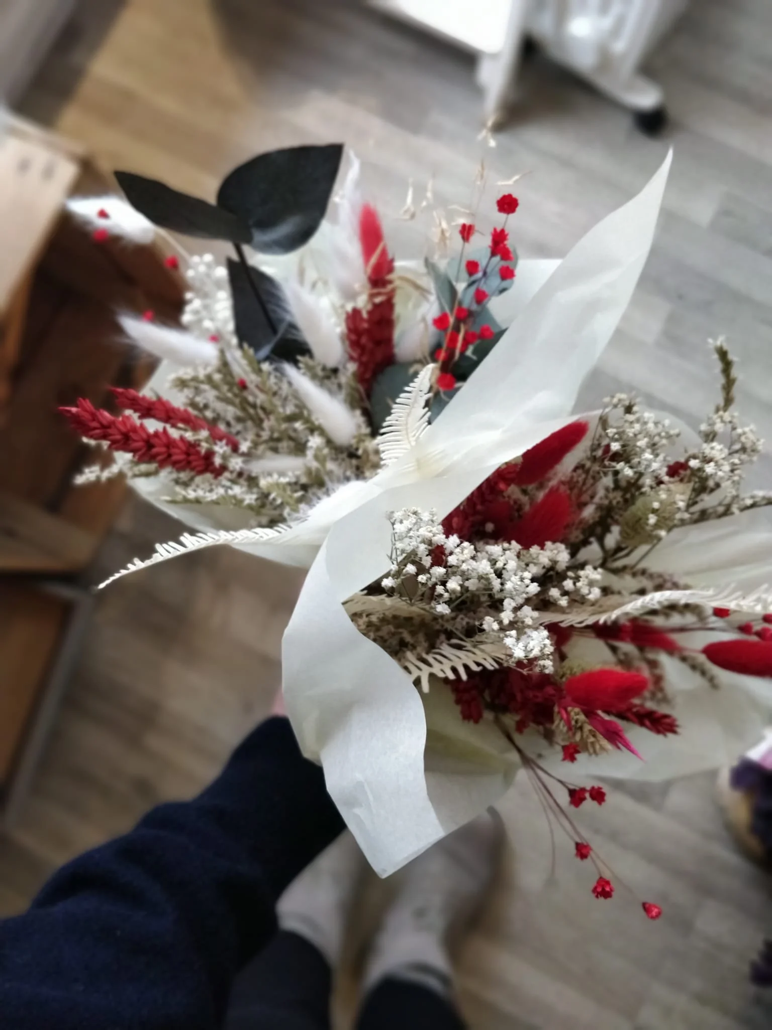 Small dried flower bunch - Christmas
