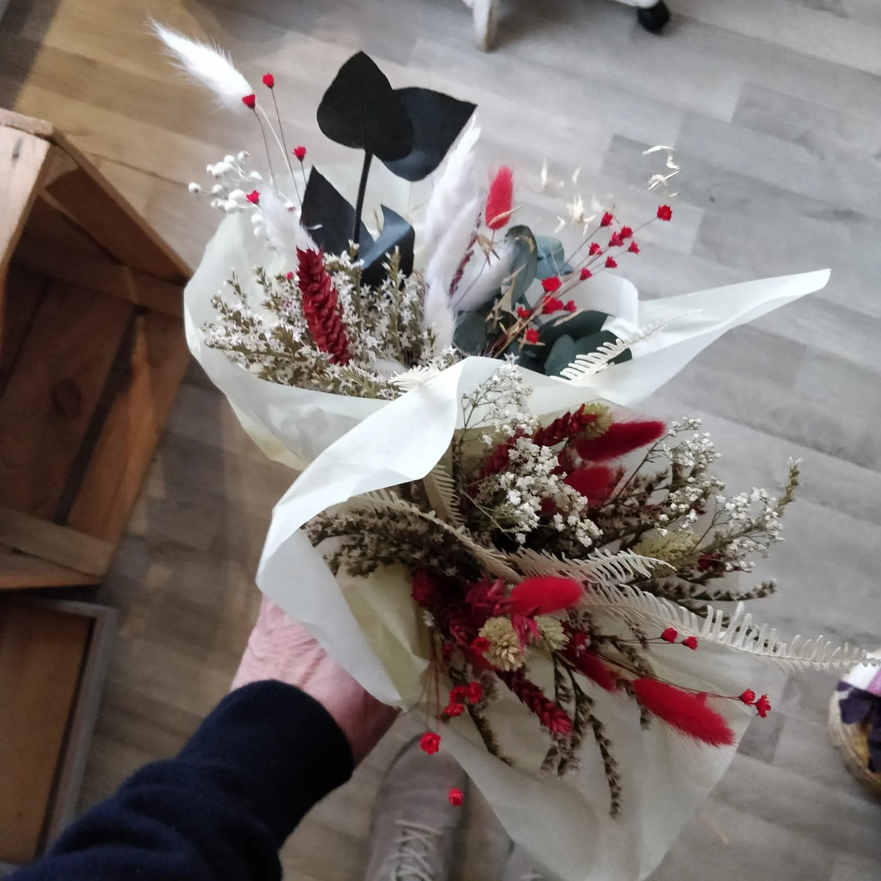 Small dried flower bunch - Christmas