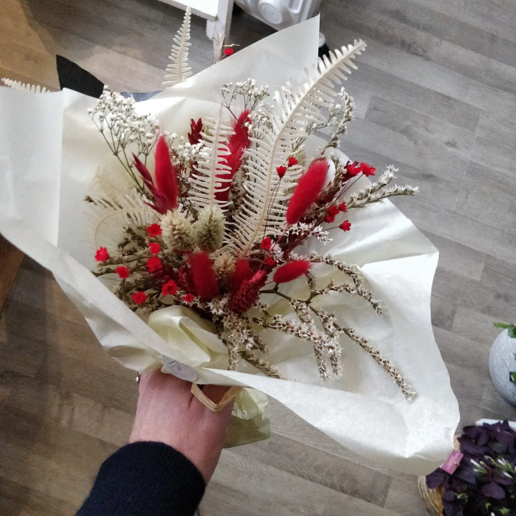 Small dried flower bunch - Christmas