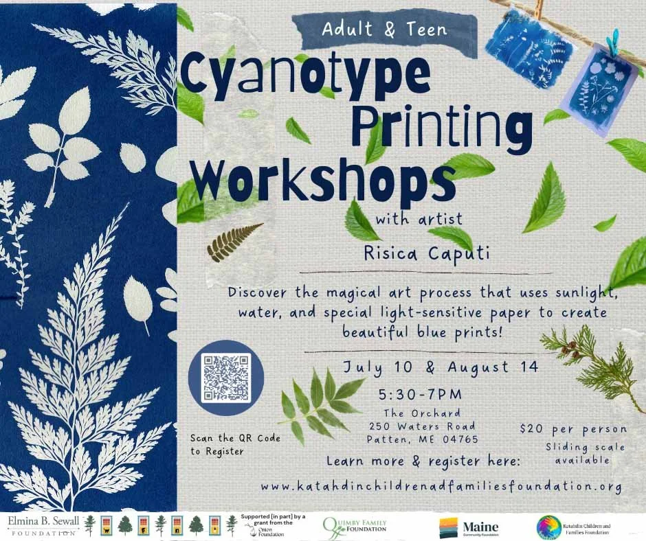 2026 Cyanotype Printing Workshops for Teens and Adults