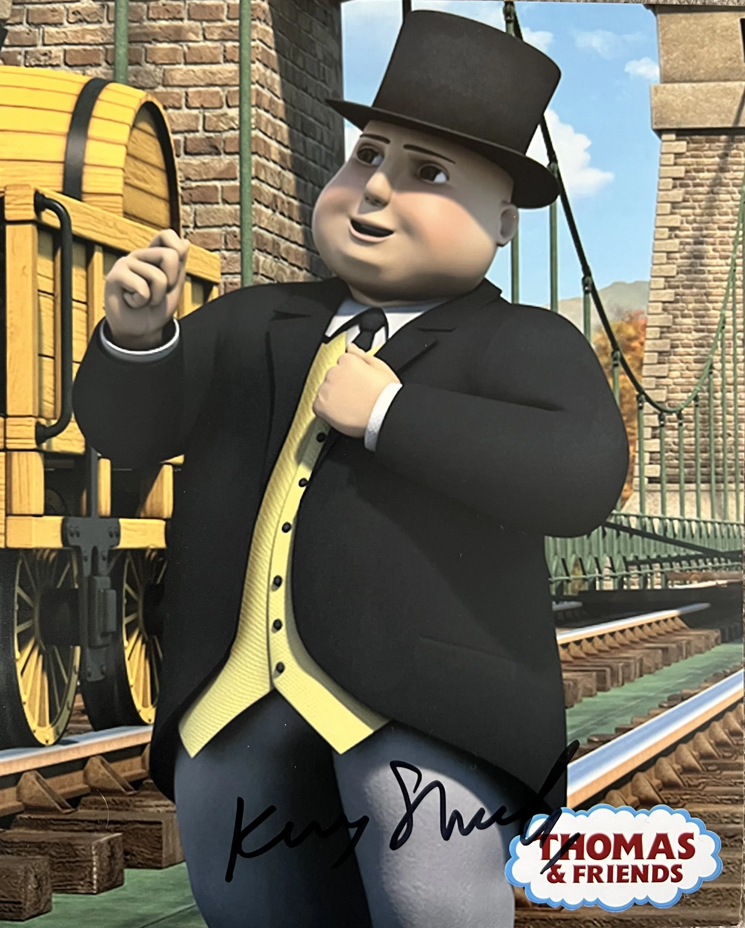 Kerry Shale 10 X 8 Signed Thomas & Friends