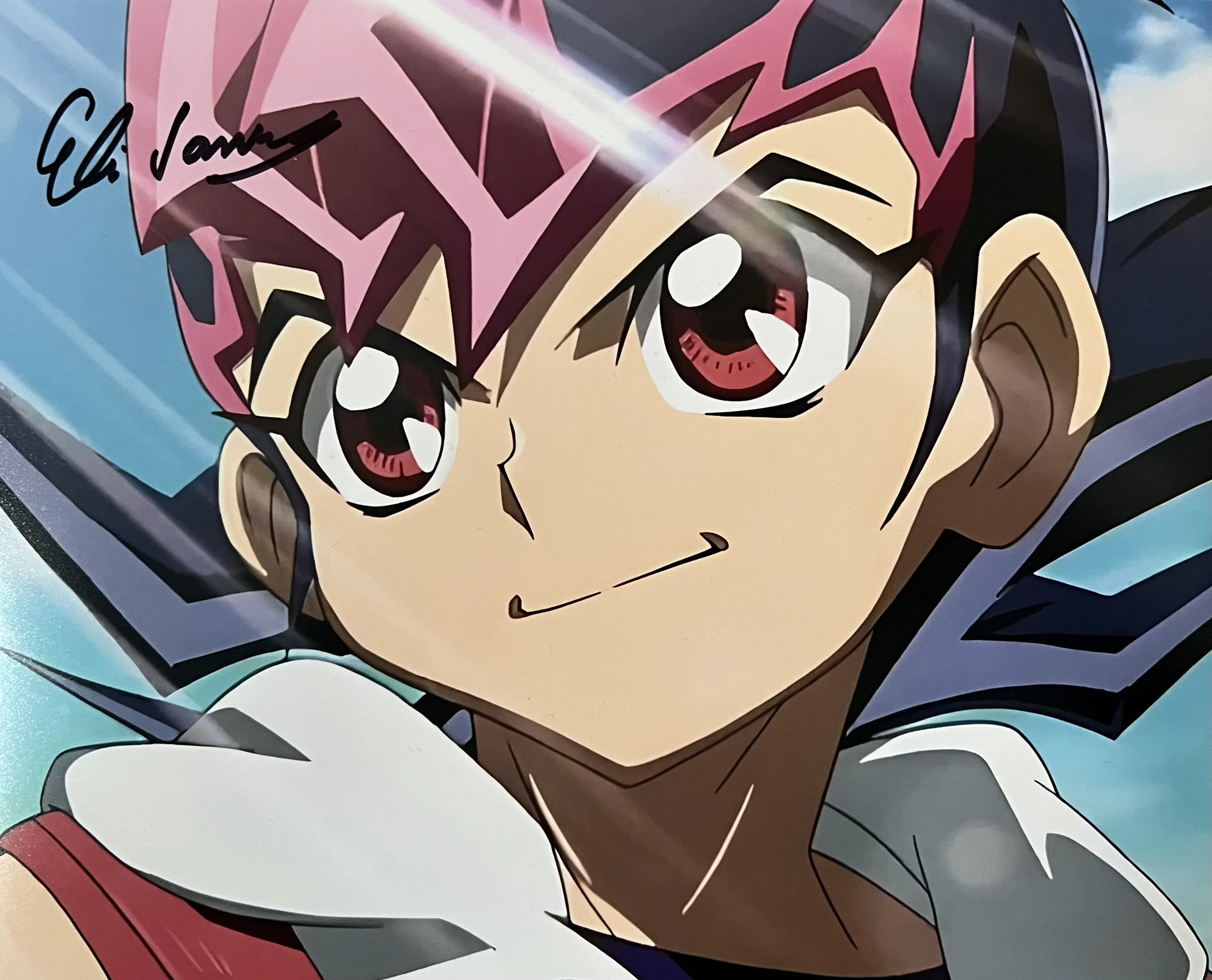 Eli James 10 X 8 Signed Yu-Gi-Oh!