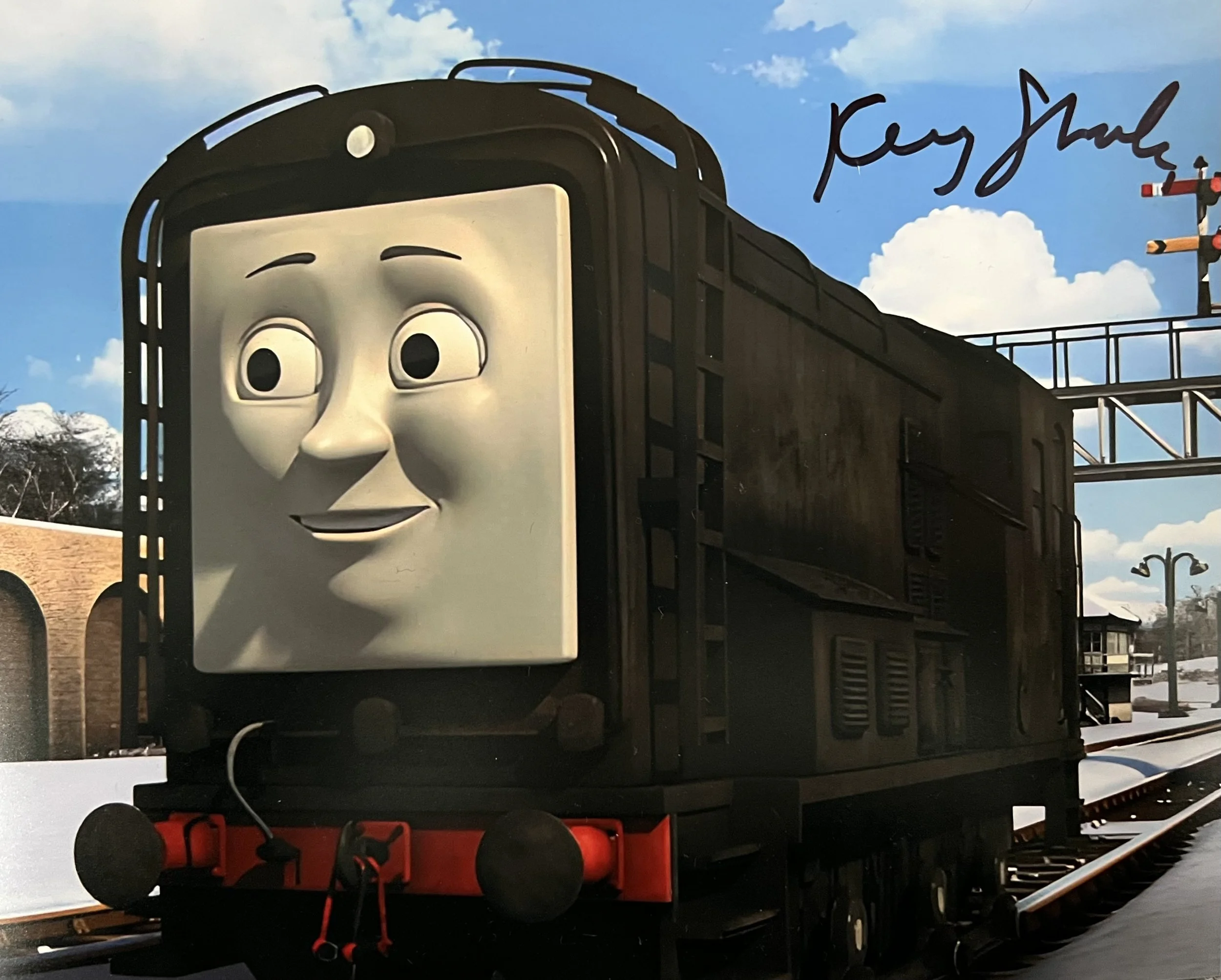 Kerry Shale 10 X 8 Signed Thomas & Friends