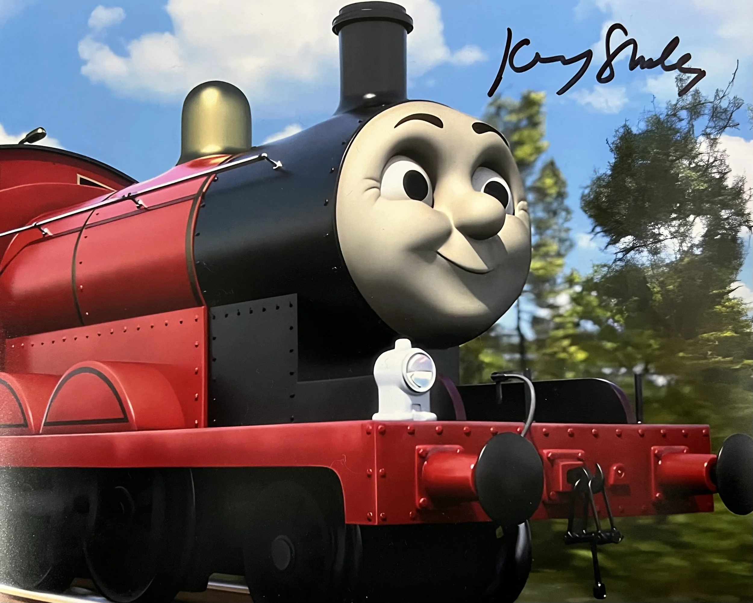 Kerry Shale 10 X 8 Signed Thomas & Friends