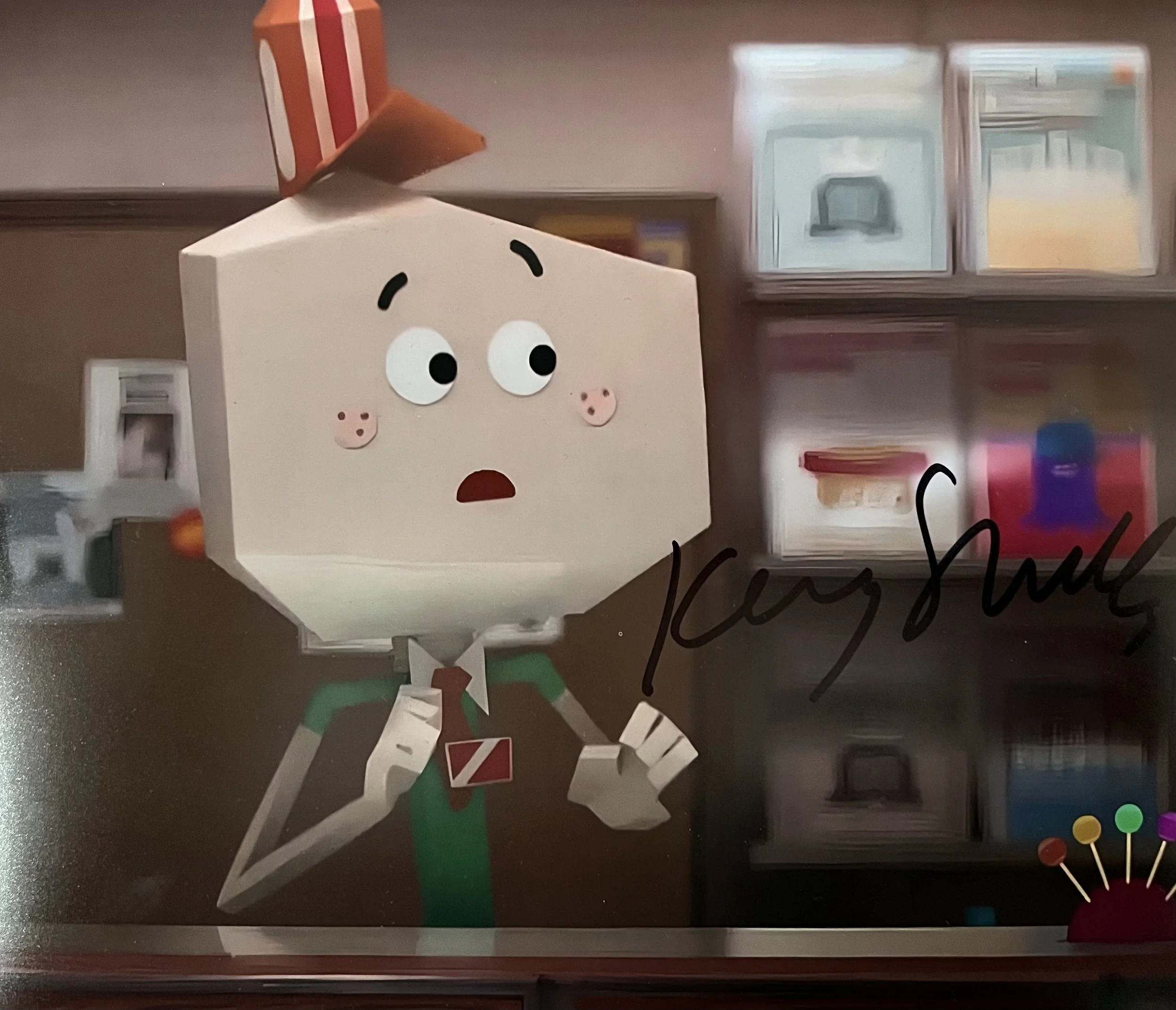 Kerry Shale 10 X 8 Signed The Amazing World of Gumball