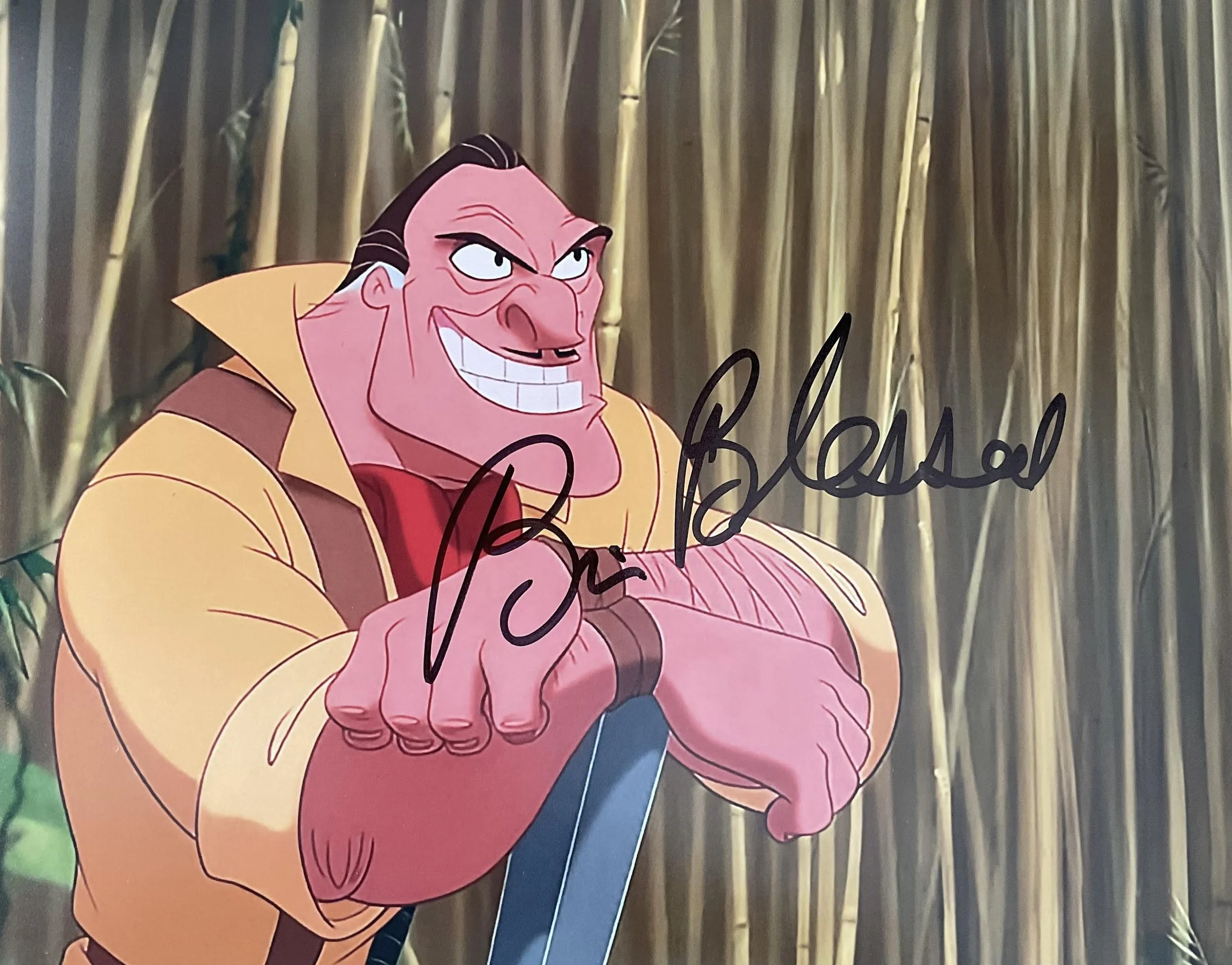 Brian Blessed 10 X 8 Signed Tarzan