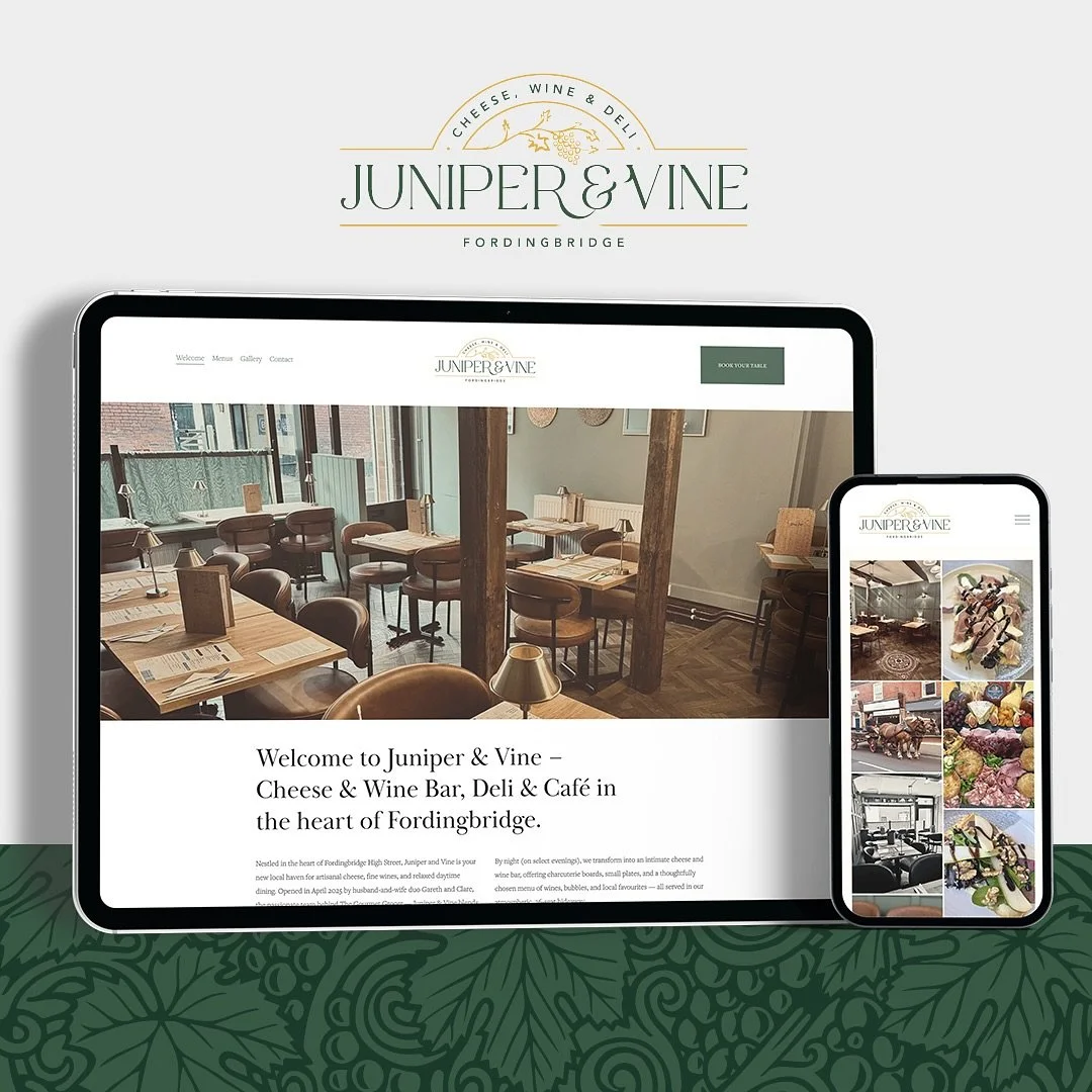 New Website Launch: Juniper &amp; Vine
A fresh, responsive site for this cheese &amp; wine bar &amp; deli in the heart of the New Forest.
Clean design, intuitive and responsive, with plenty of calls to action and opportunities to book! 
Are you looki