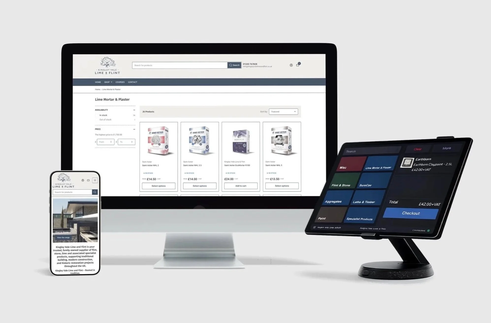 Kingley Vale Lime & Flint