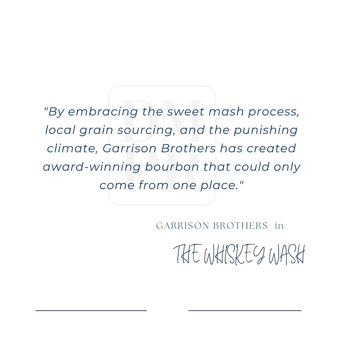 Incredible feature on @garrisonbros in @whiskeywash published in May 2025.

Click the link in bio to read more about this Legendary Texas Bourbon. 

#drinktexasbourbon #garrisonbrothers #familybusiness #bourbonwhiskey