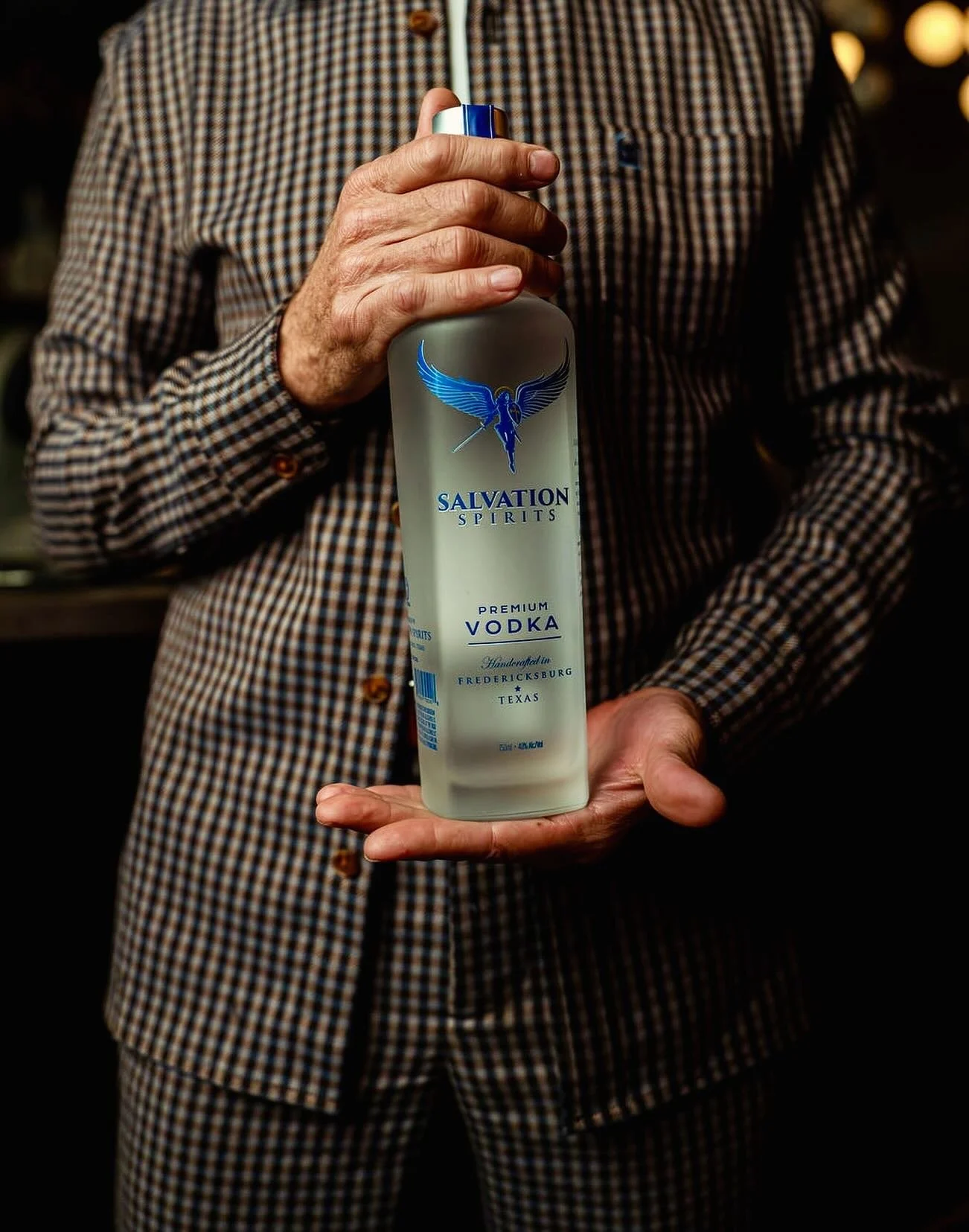 The First Premium Vodka of Texas.&trade;&mdash;&mdash;&gt;
Salvation Spirits Ultra- Premium Vodka.

This award-winning premium vodka, distilled in Fredericksburg, Texas, is one of our newest clients. 

Follow @salvationspirits to learn more about the