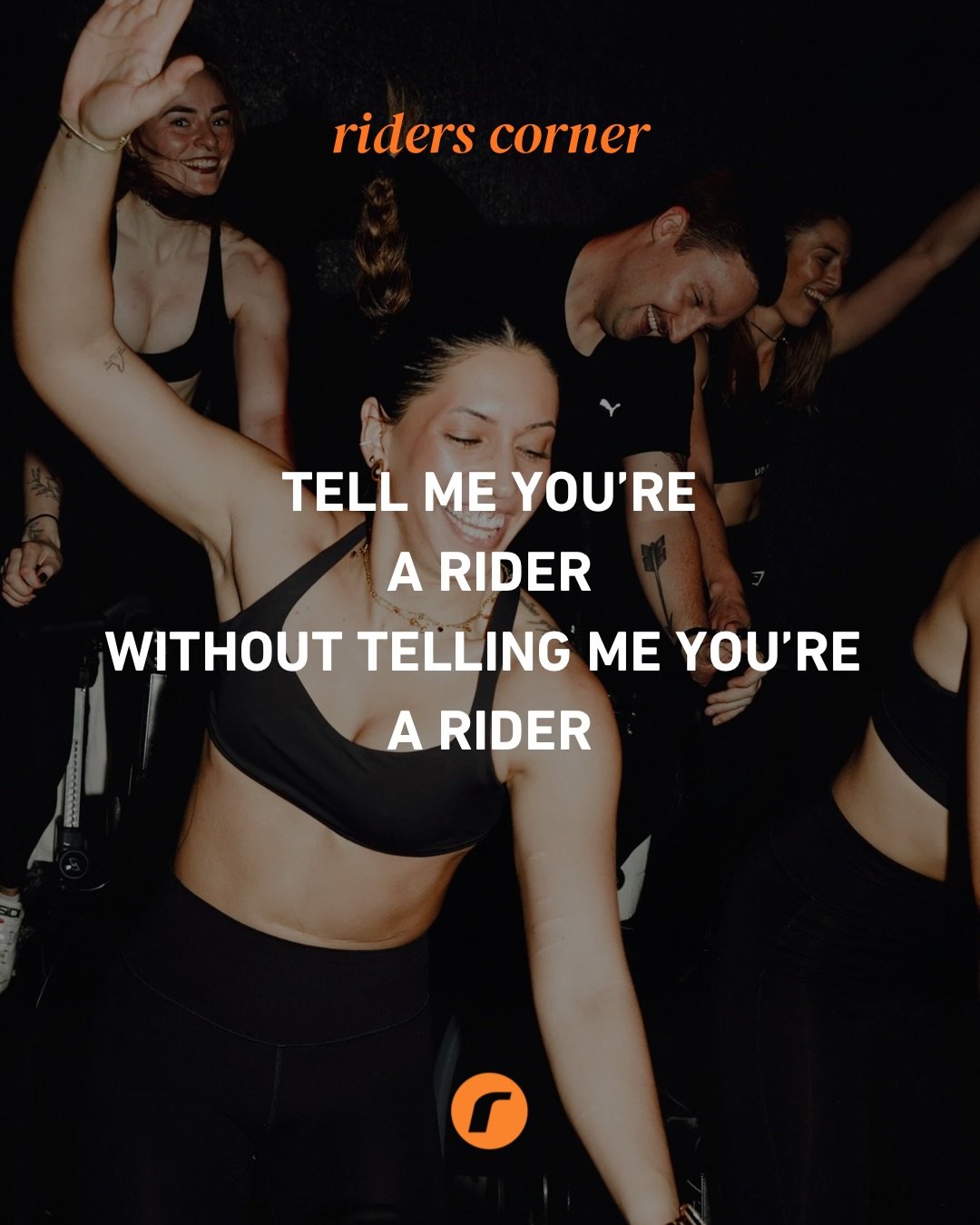 can you relate? 🤭 
📸 @michaelromacker 
#indoorcyclingstudio #spinning #workout #indoorcycling