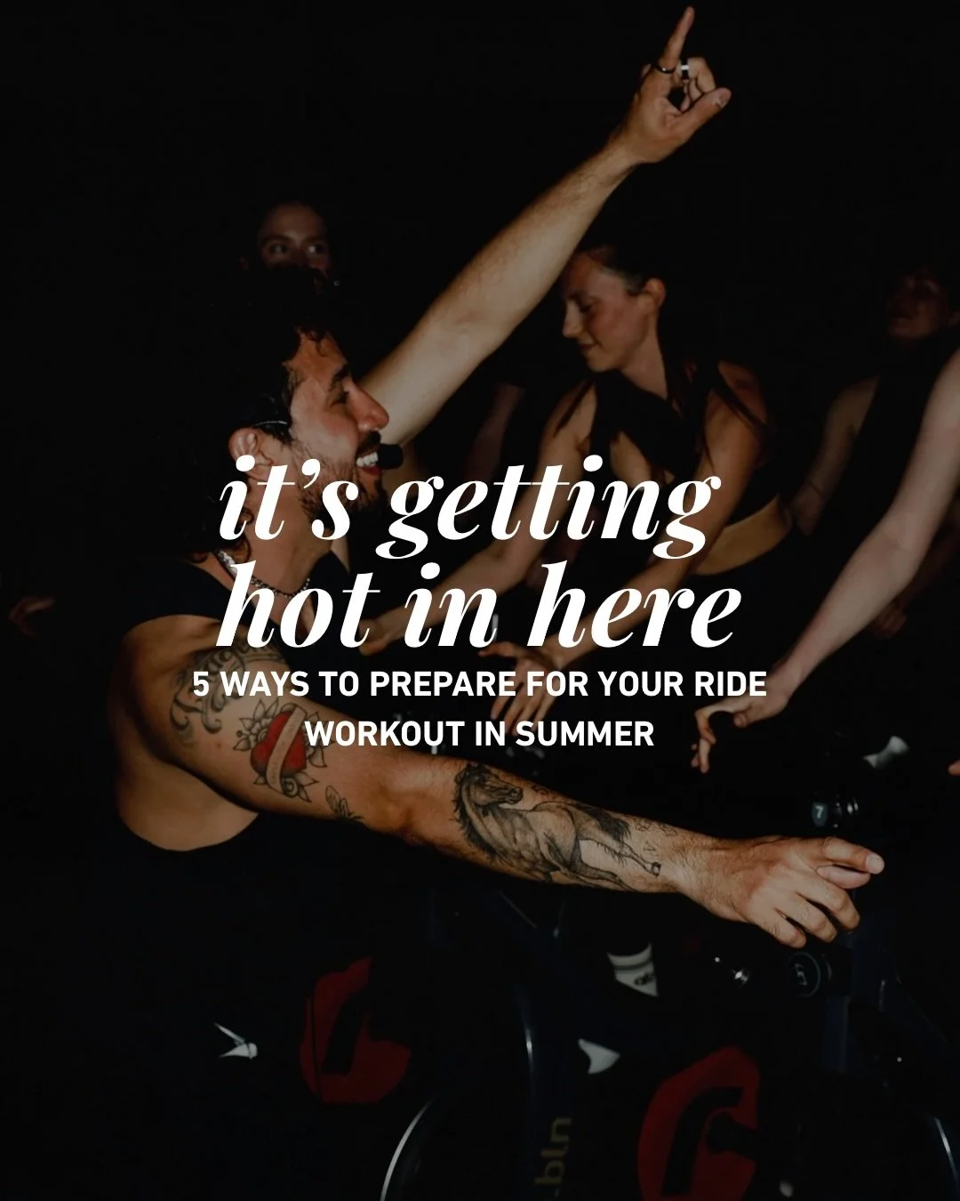 hot, hotter, @ride.bln 🥵❤️&zwj;🔥 how to prepare for summer rides 🧃 
#workout #berlin #indoorcycling #spinning