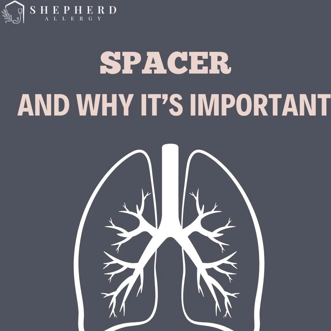 Did you know using a spacer with your inhaler can make a big difference in how well your medication works? 💨⁠
⁠
Dr. Meagan Shepherd recommends always using a spacer because:⁠
✔️ It ensures more medicine reaches your lungs⁠
✔️ It&rsquo;s easier to us