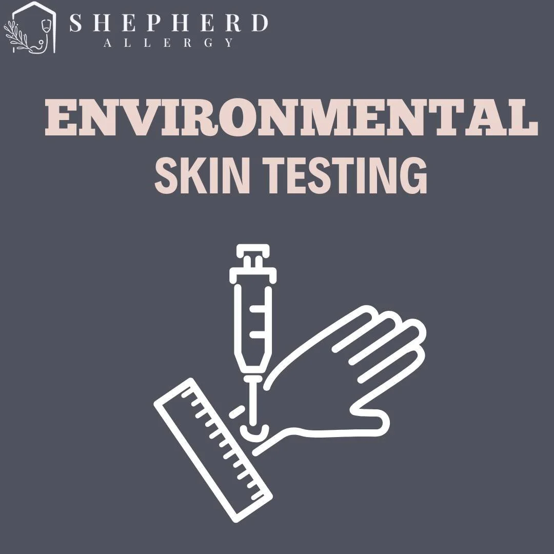 Pinpoint your triggers. Personalize your care.

Environmental Skin Testing at Shepherd Allergy helps identify exactly what&rsquo;s causing your symptoms&mdash;from pollen and pets to dust and mold. 

With Dr. Meagan Shepherd, you&rsquo;ll get clear a