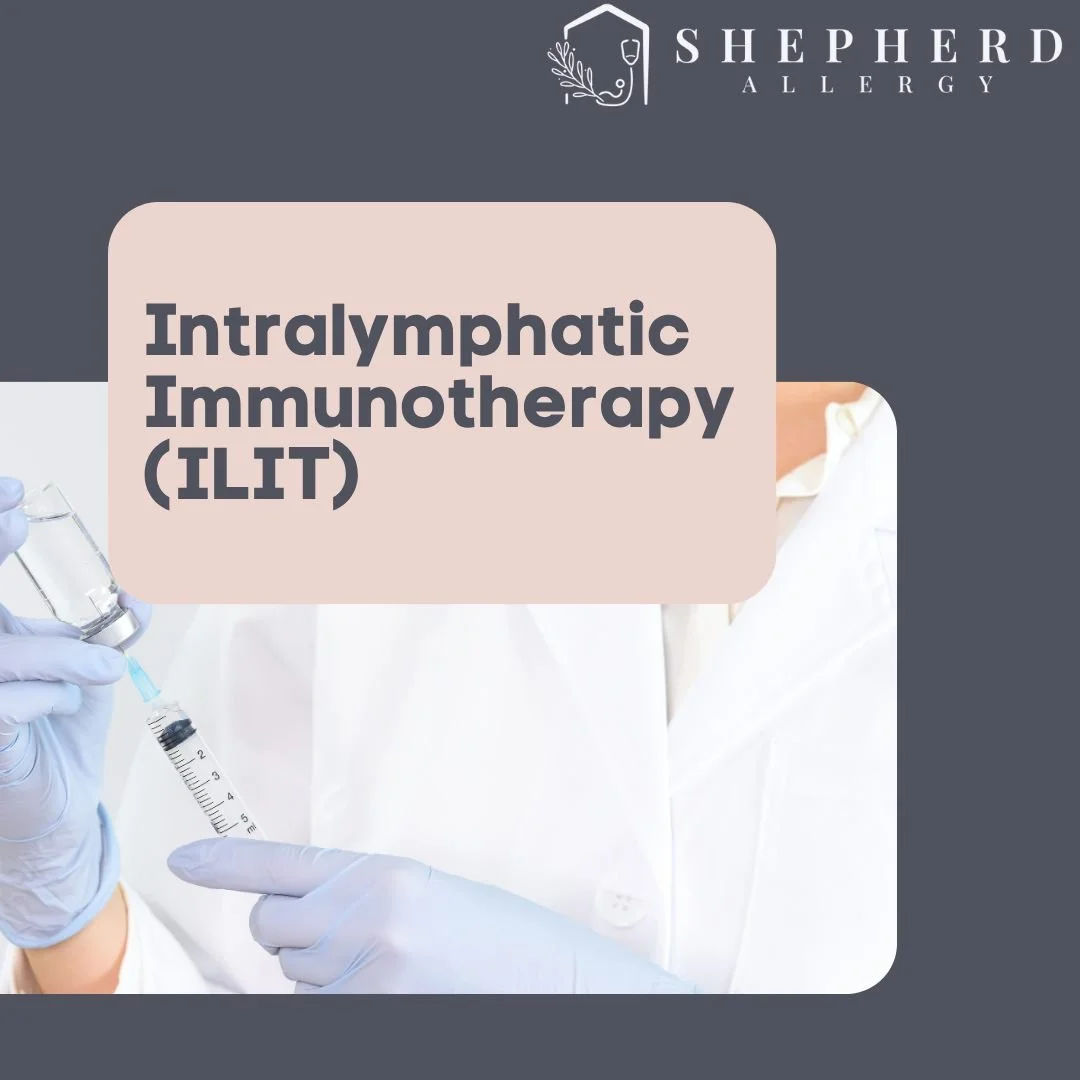 Tired of years of weekly allergy shots? There&rsquo;s a faster path.

Intralymphatic Immunotherapy (ILIT) means:
Fewer injections (just 3 instead of dozens)
Faster results
Directly retrains your immune system
ILIT is changing the way we think about a