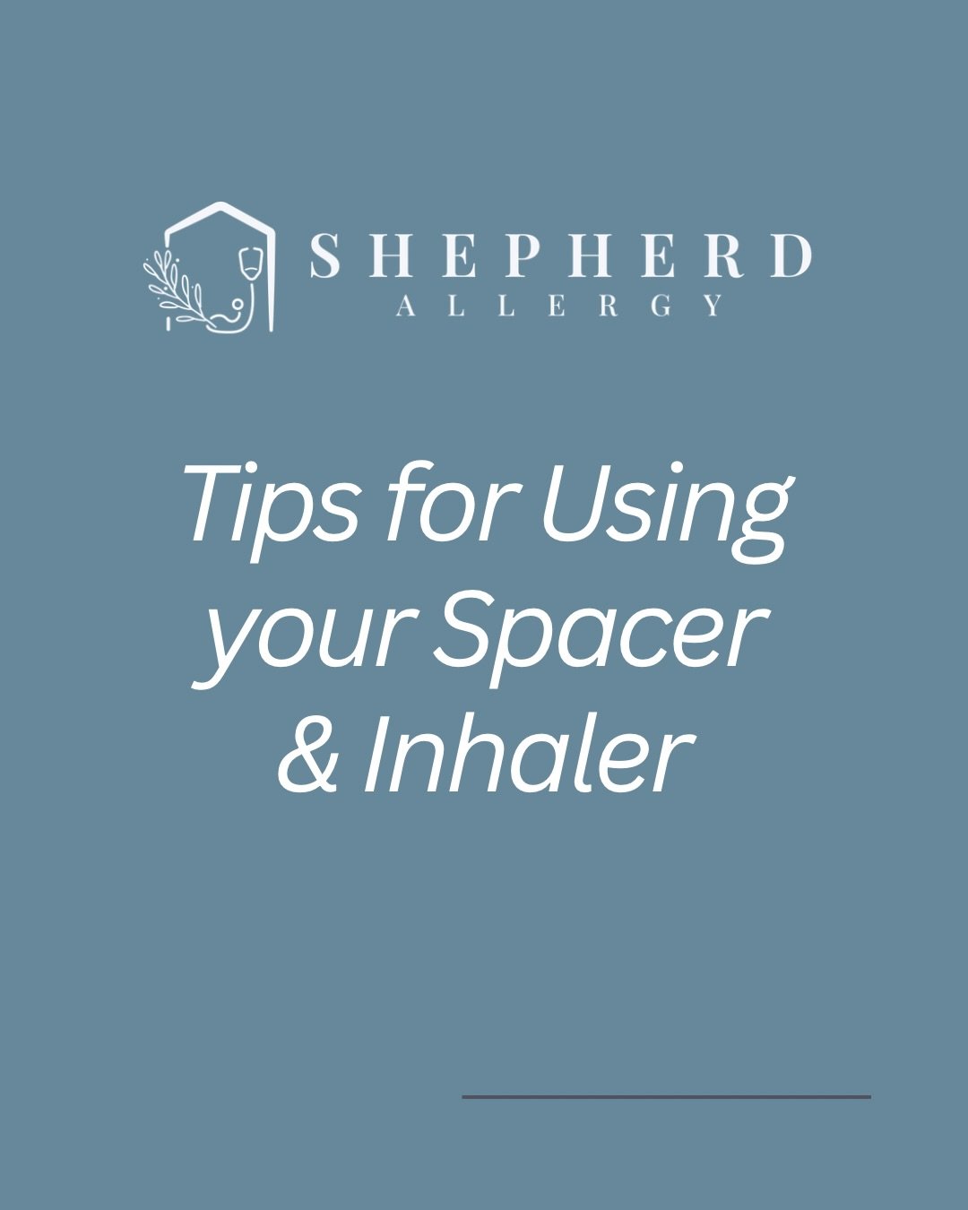 Here&rsquo;s something most people don&rsquo;t realize: keeping your spacer clean matters just as much as using one. For allergy sufferers, dust, pollen, and buildup inside your spacer can actually make symptoms worse.

A few simple tips:
&bull; Wash