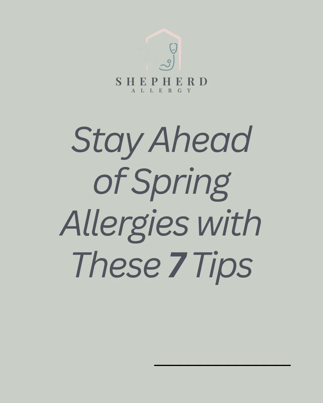 Spring is here, but that doesn&rsquo;t mean it&rsquo;s too late to start preparing for the season&rsquo;s allergies.

As temperatures rise, pollen and other allergens will fill the air, leaving you sneezing and wheezing instead of enjoying sunnier da