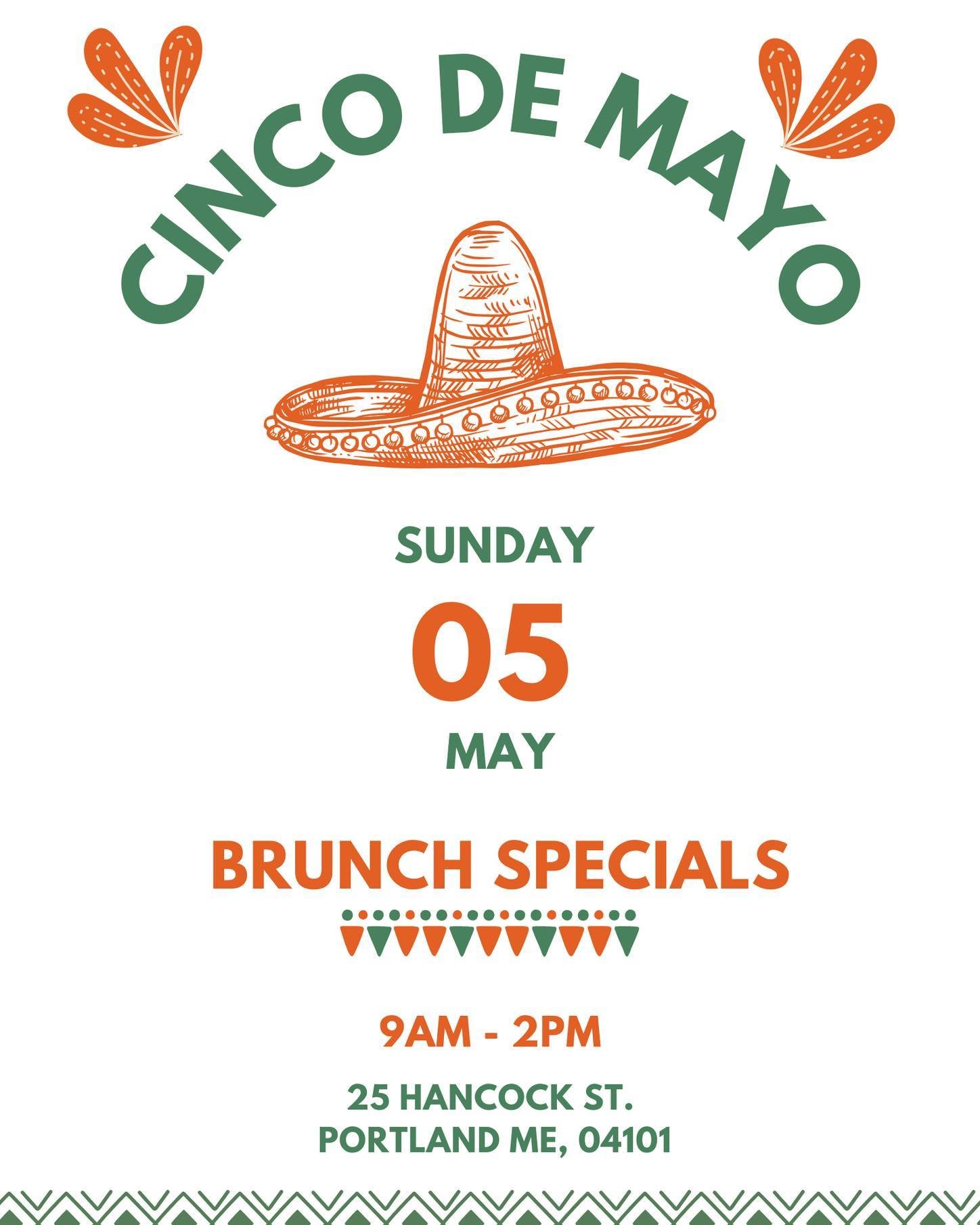 Join us at ALTO Terrace Bar + Kitchen to spice up your Cinco de Mayo celebration! 🎉 

From 9AM - 2PM, indulge in our irresistible brunch specials featuring Huevos Rancheros, Chorizo Breakfast Burrito, and Churro French Toast. Wash it all down with o