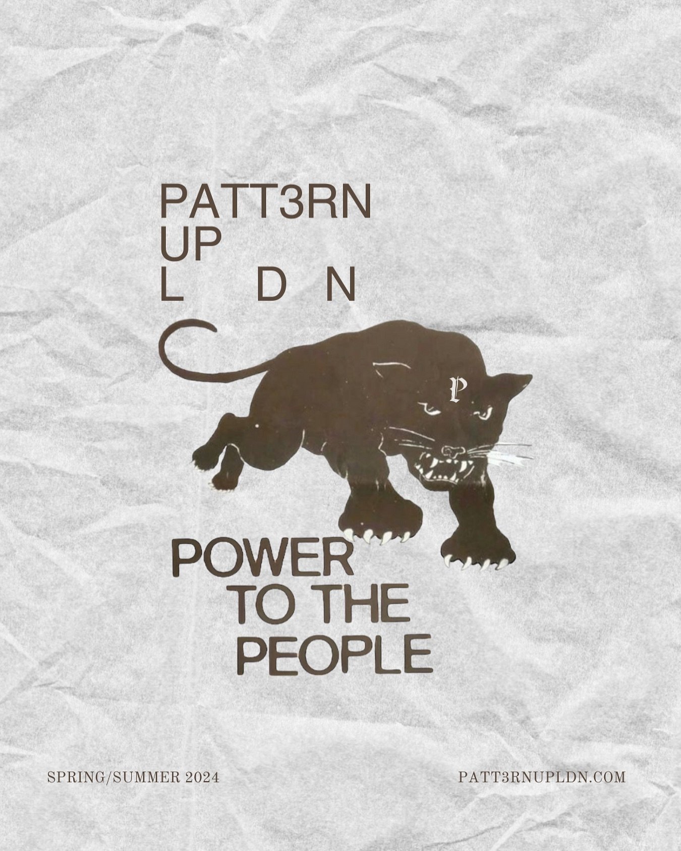 &ldquo;POWER TO THE PEOPLE&rdquo; A vintage inspired graphic, printed on a off-white, loose knit, 100% organic cotton, premium t-shirt. Perfect for the SPRING/SUMMER 24&rsquo; SEASON. Coming soon to Patt3rnUpLDN.Com #Patt3tnUpStayUp
&bull;
&bull;
&bu