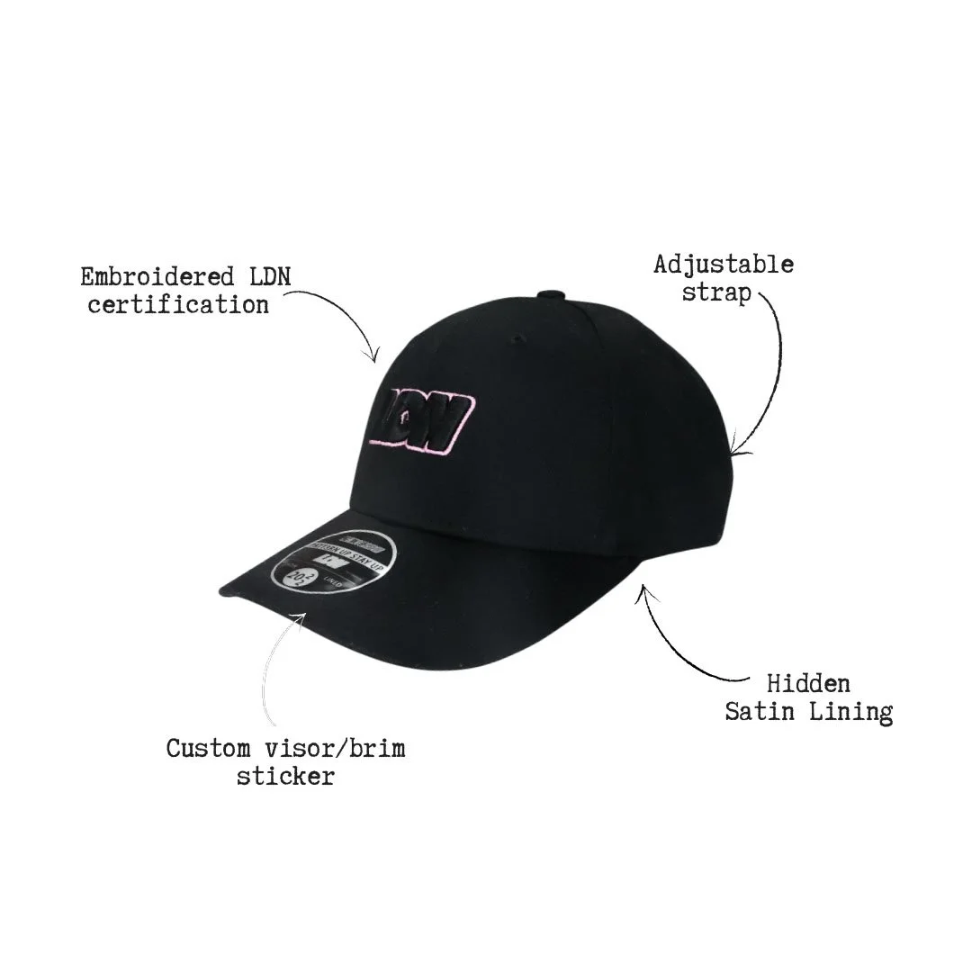 Patt3rn Up LDN Pink LDN Cap – Satin-Lined Streetwear Hat