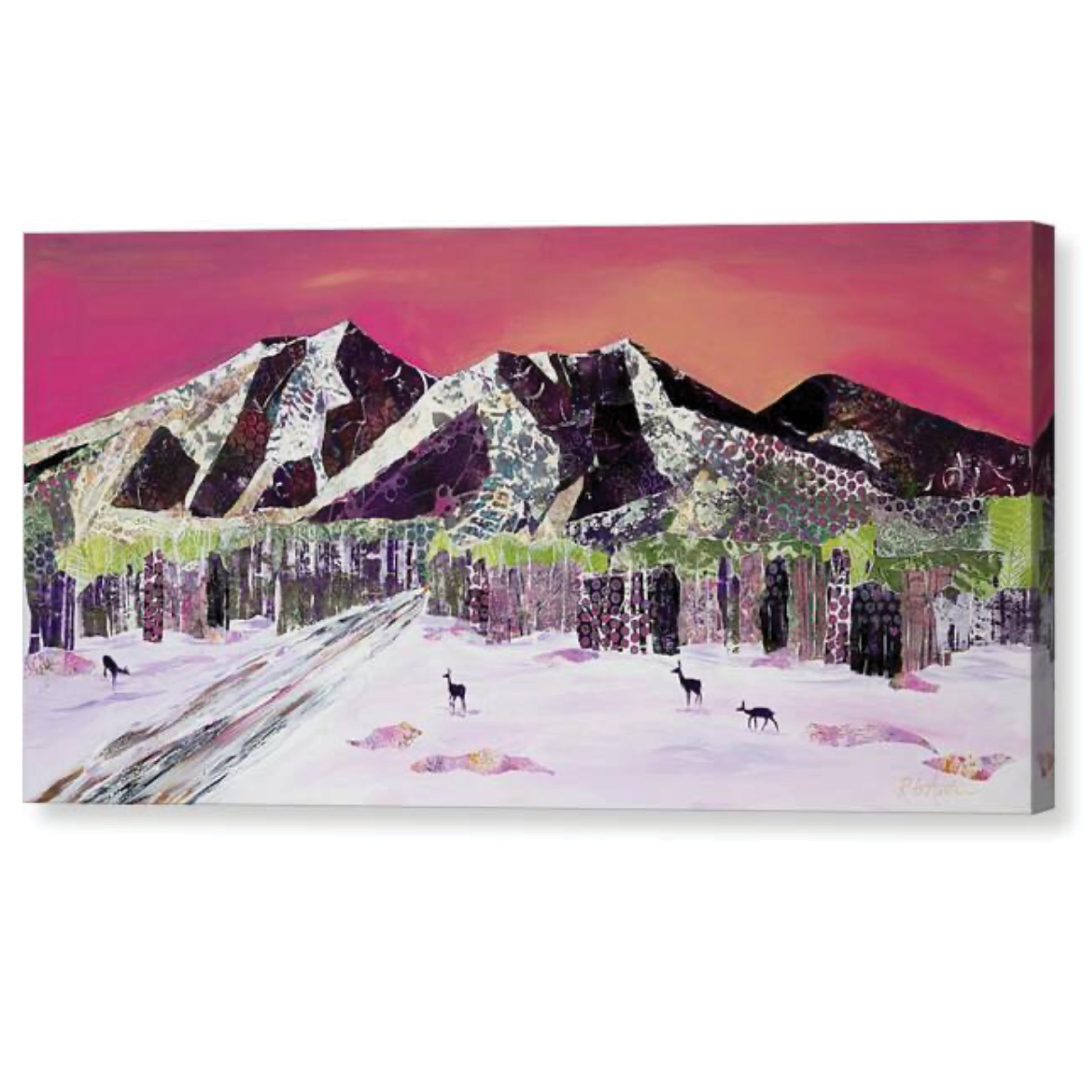 Flagstaff Sunset Wrapped Canvas Print.jpg