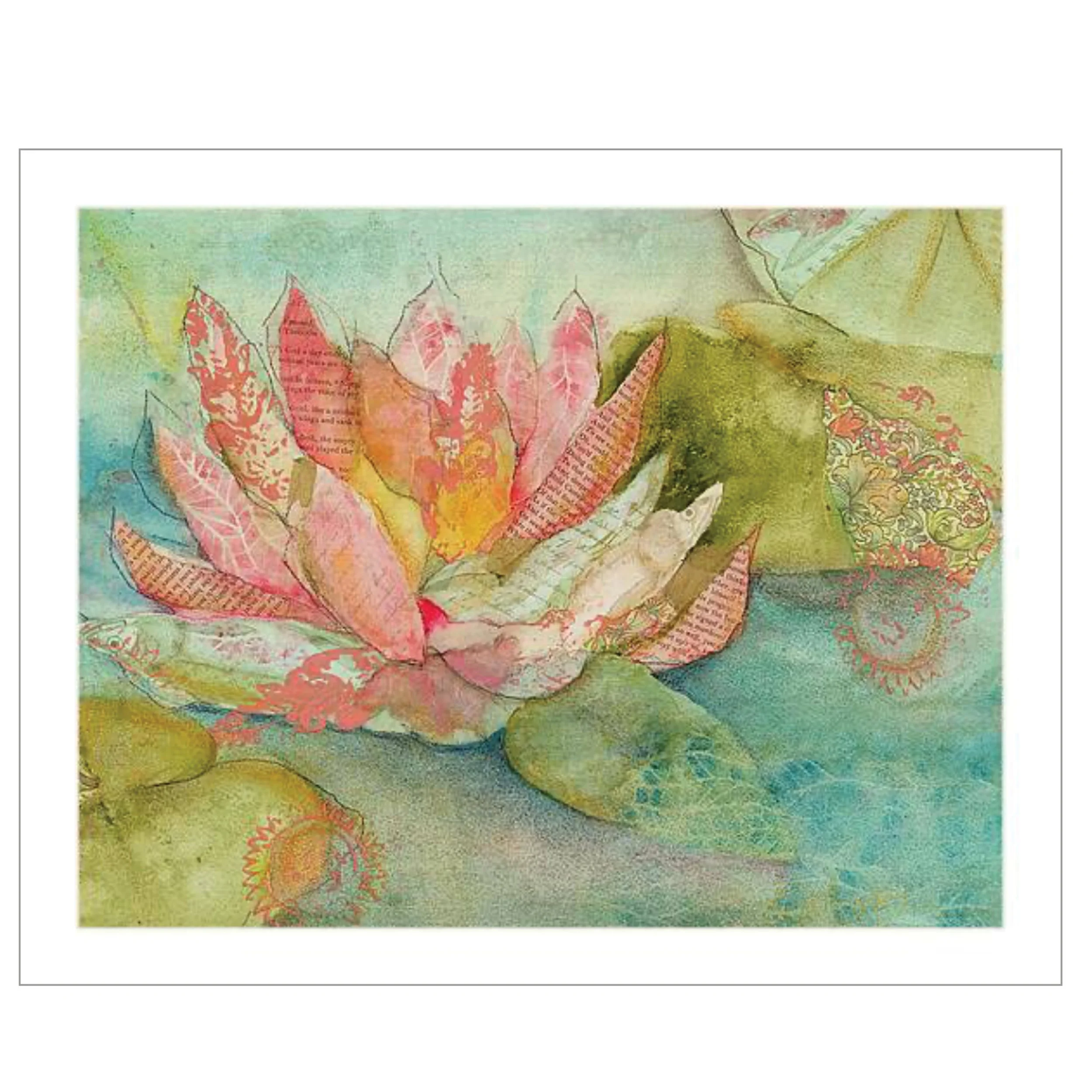 Morning at the Pond Art Print.jpg