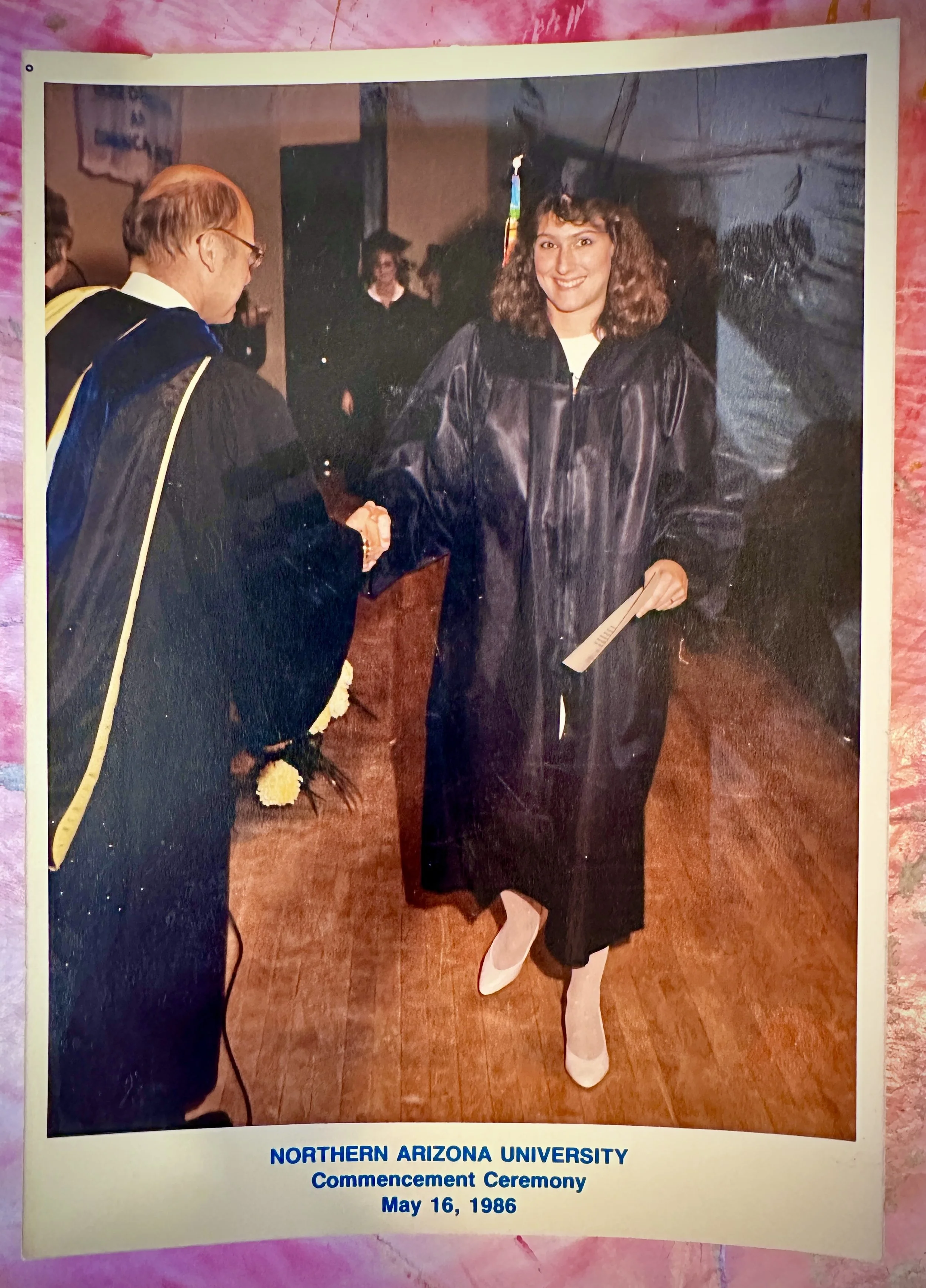Ruth Austin College Graduation 1986