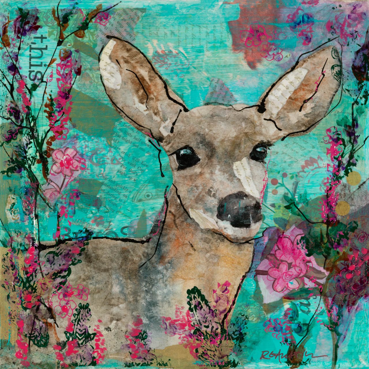 SANDY SEEP DEER 12X12.jpg