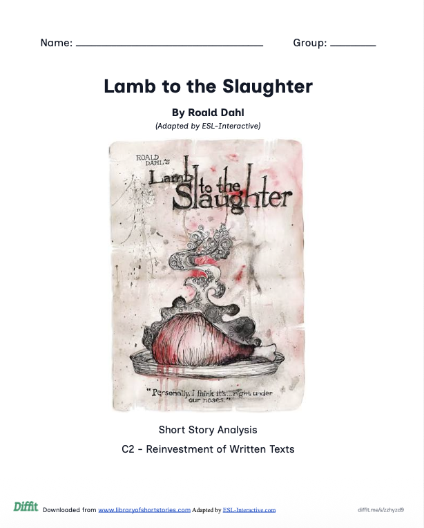 Lamb to the Slaughter (Adapted)