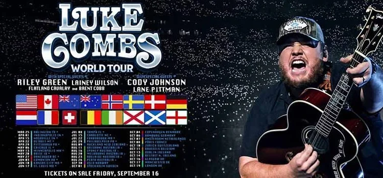 Luke Combs Takes On The World