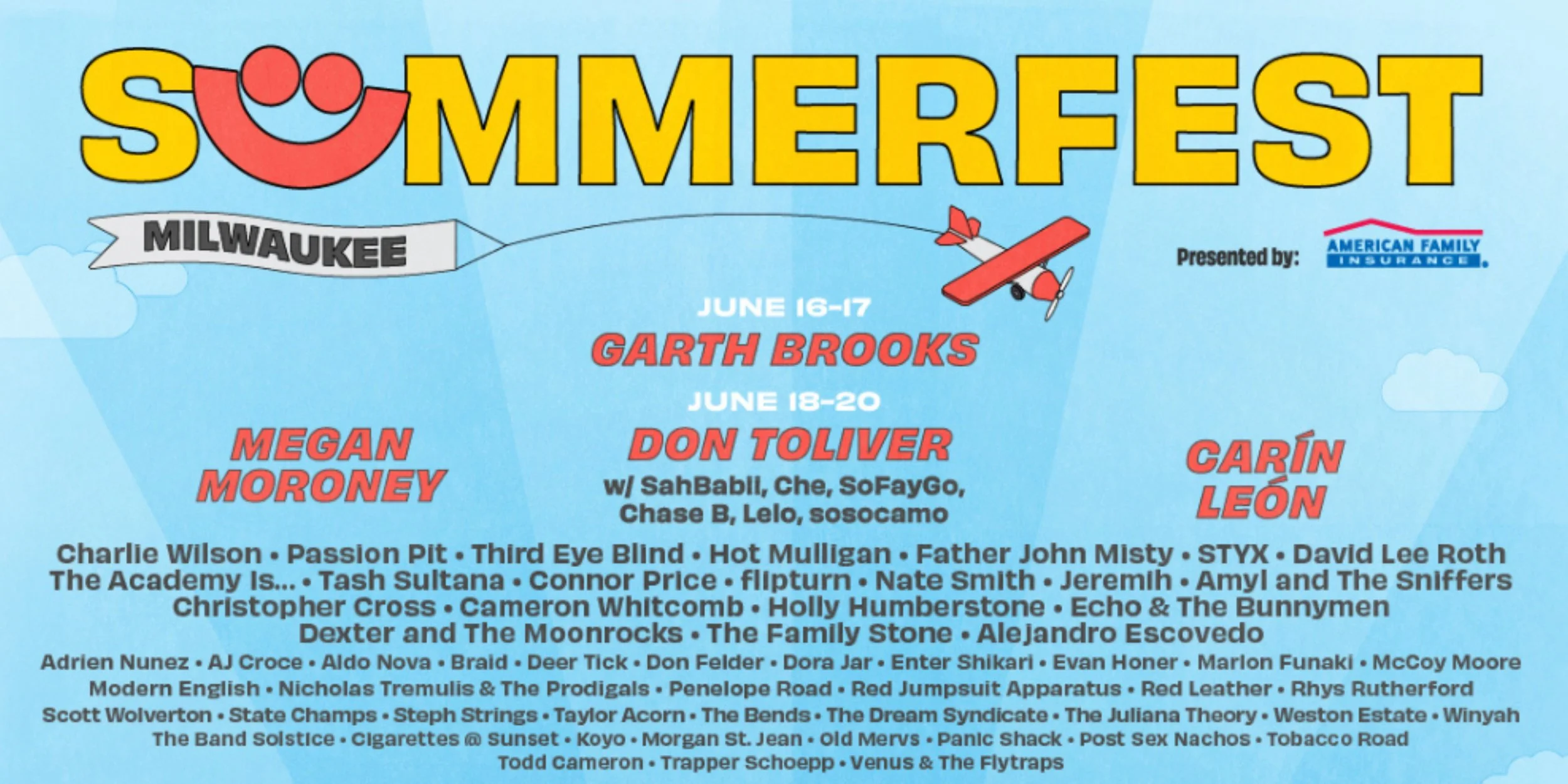 2026 Summerfest Unveils Huge Artist Lineup for Nine-Day Festival