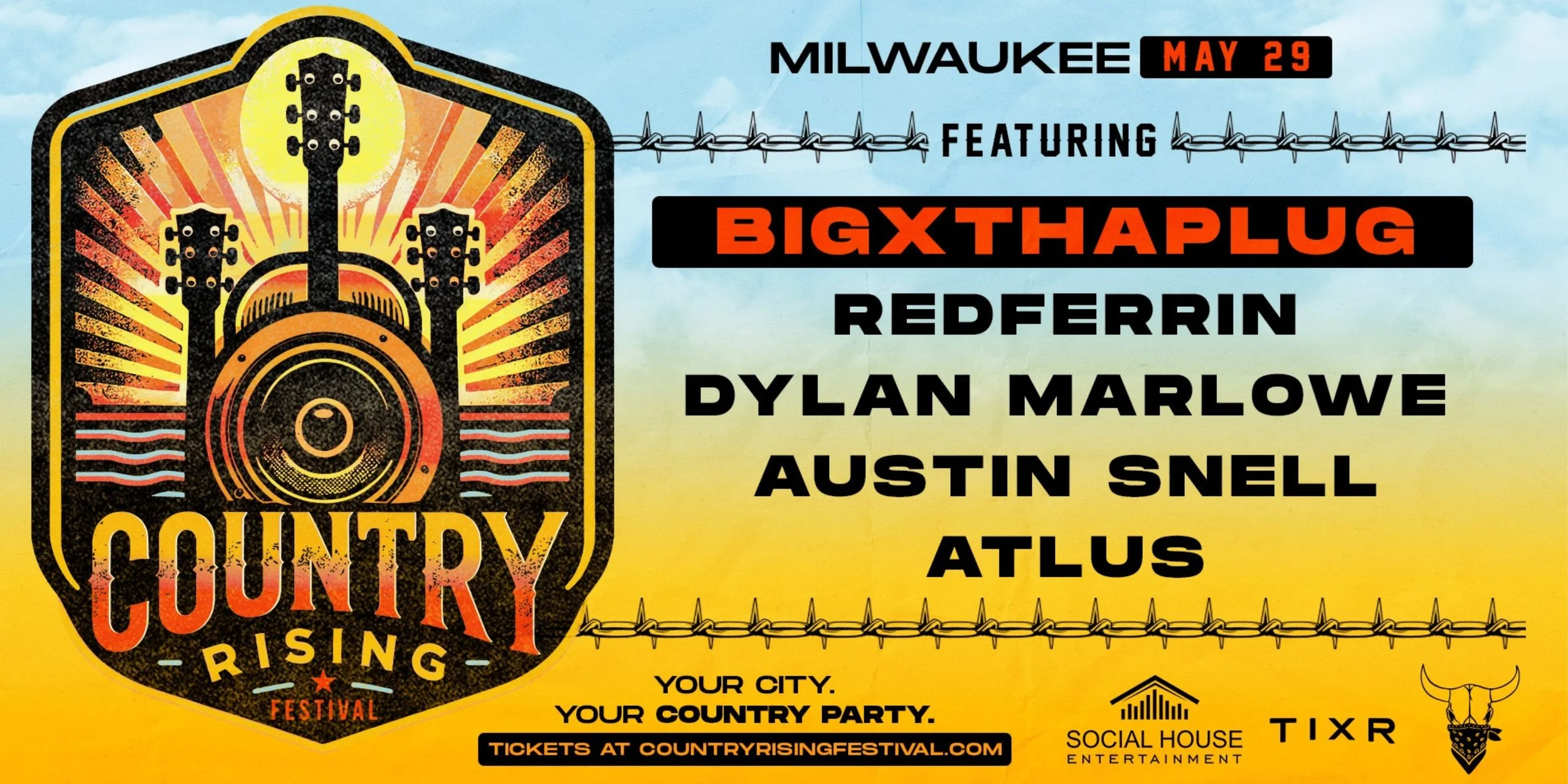 Country Rising Festival Set for Massive Debut Weekend in Milwaukee