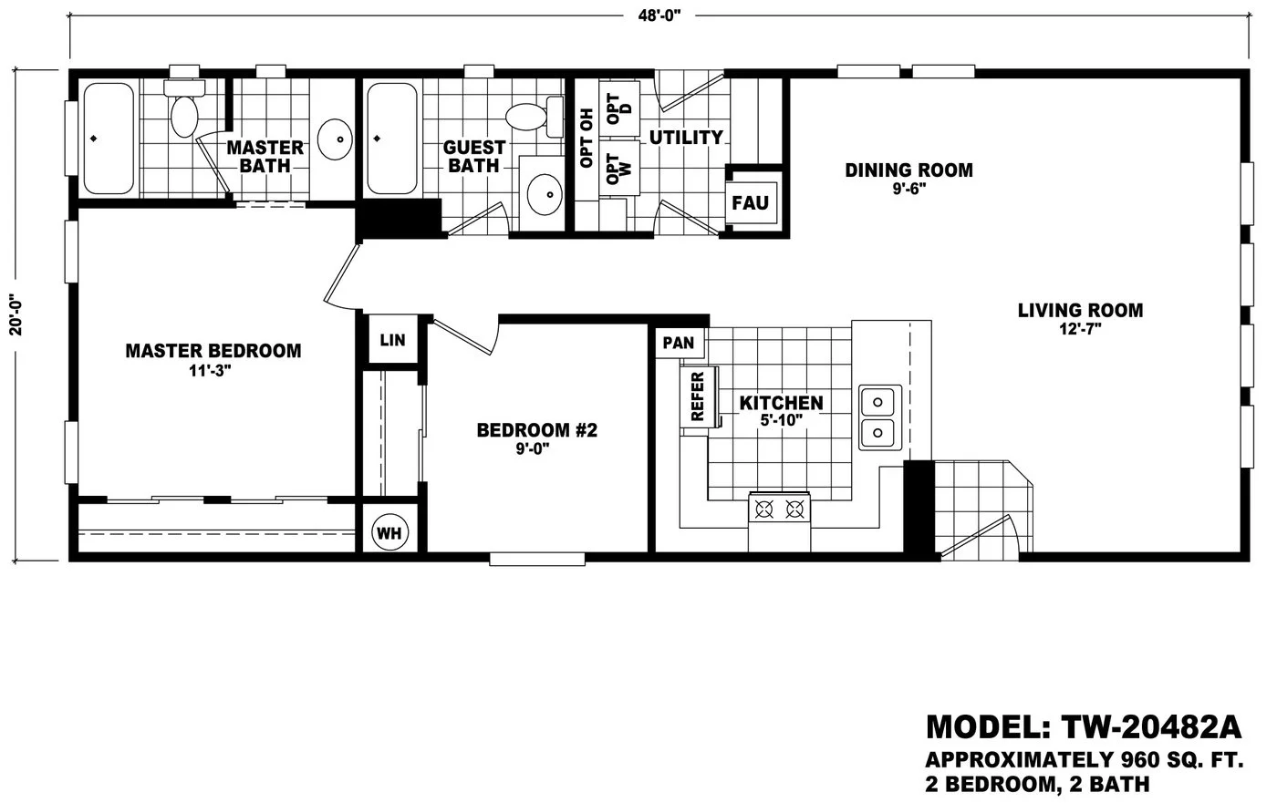 TW-20482A floor plan