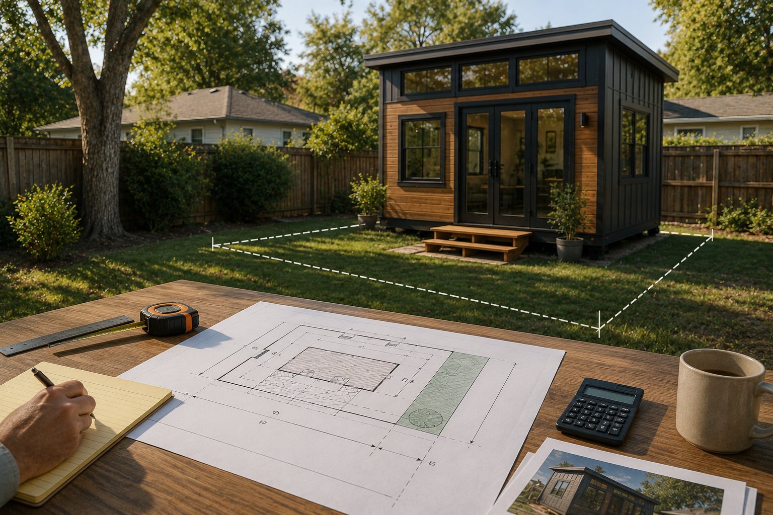 How the lot dimensions guide everything else