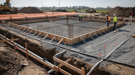 Site Preparation, Foundation, and Utilities