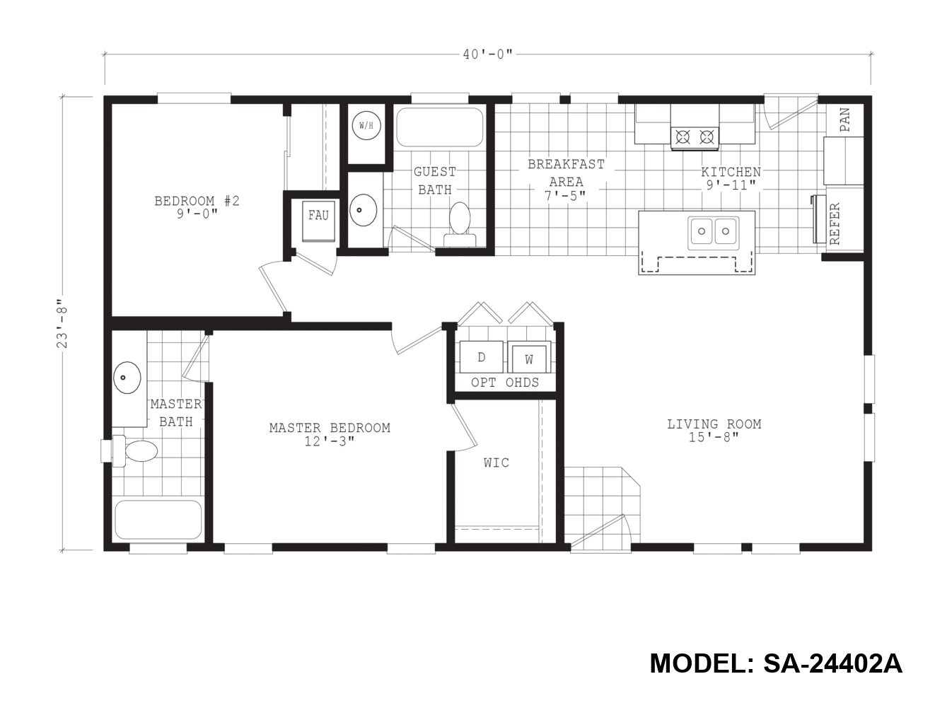 SA-24402A floor plan