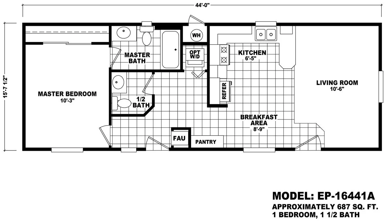 EP-16441A floor plan